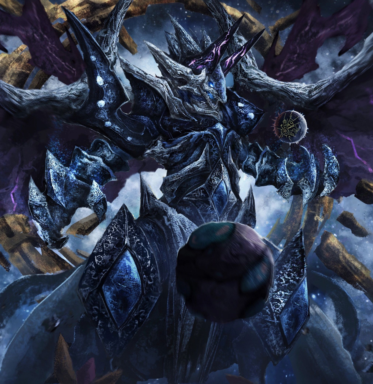 【板绘】大暗黑天的中流砥柱,压迫感拉满!