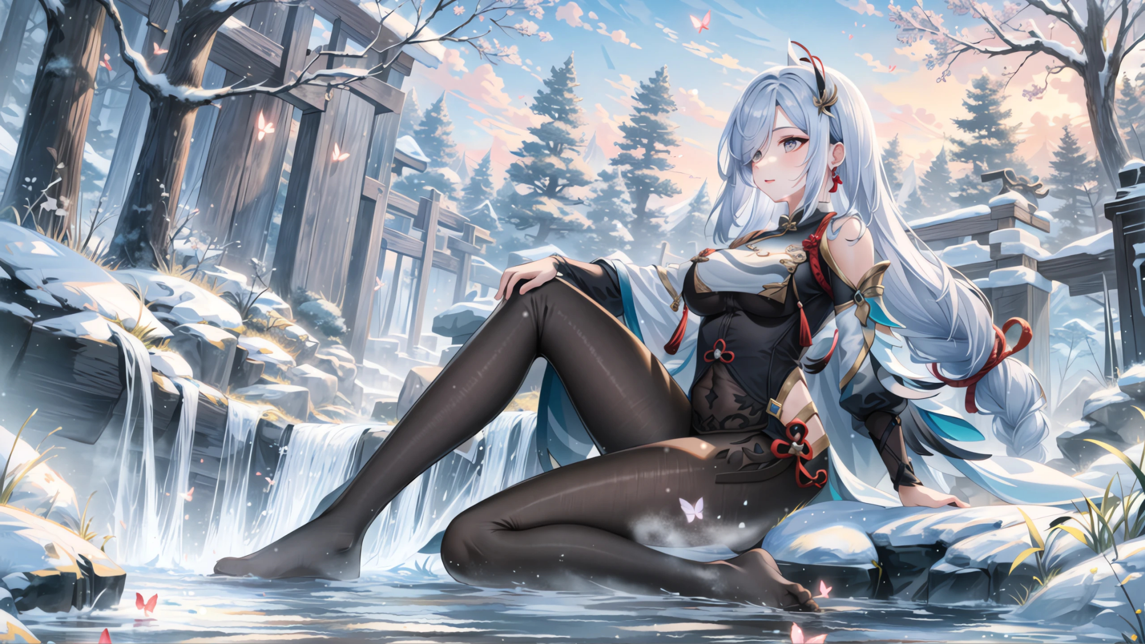 原神申鹤 丝滑美腿