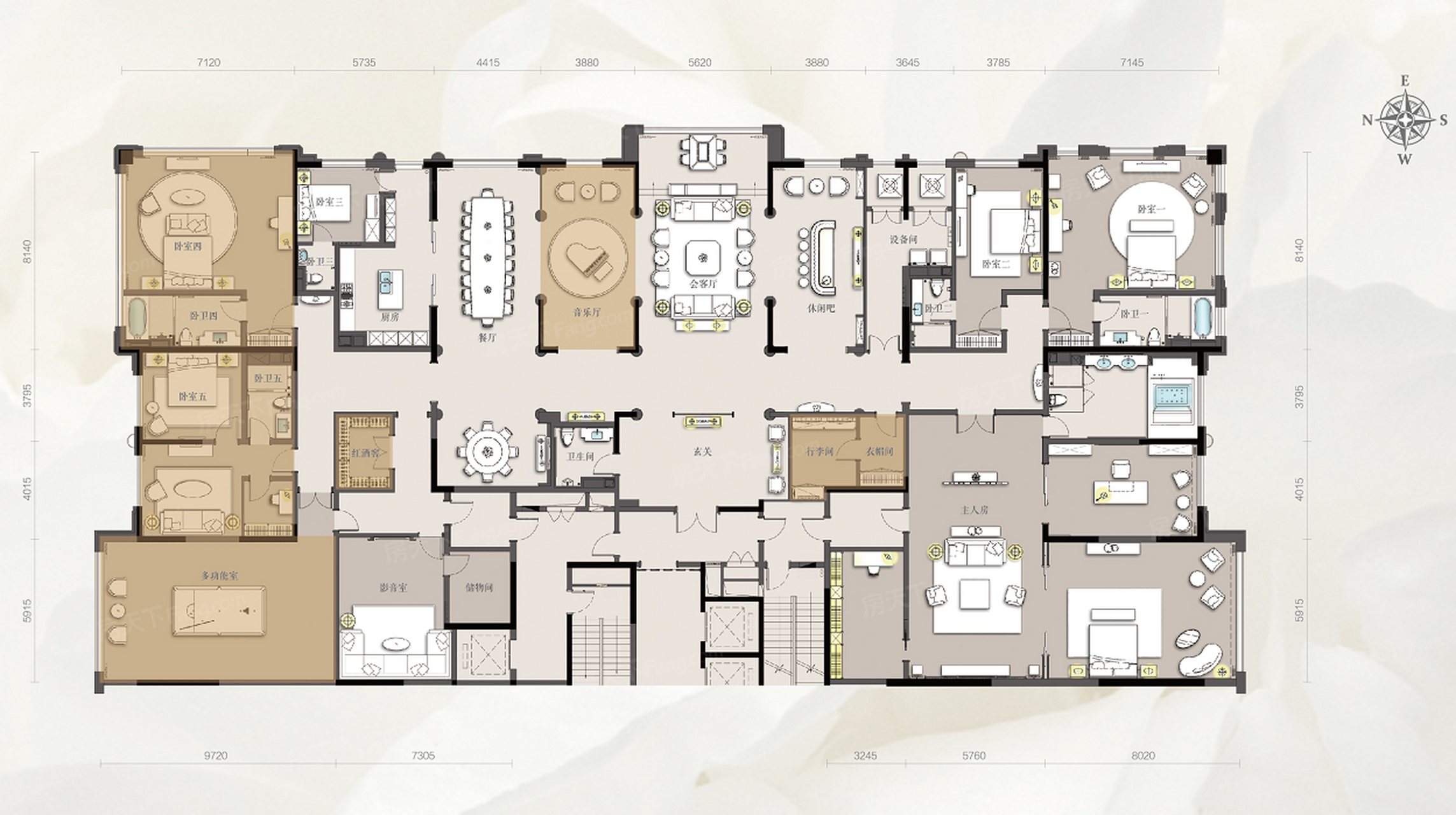 沈阳的土豪最喜欢什么样的房子?那就是超过1000平米的顶级大平层