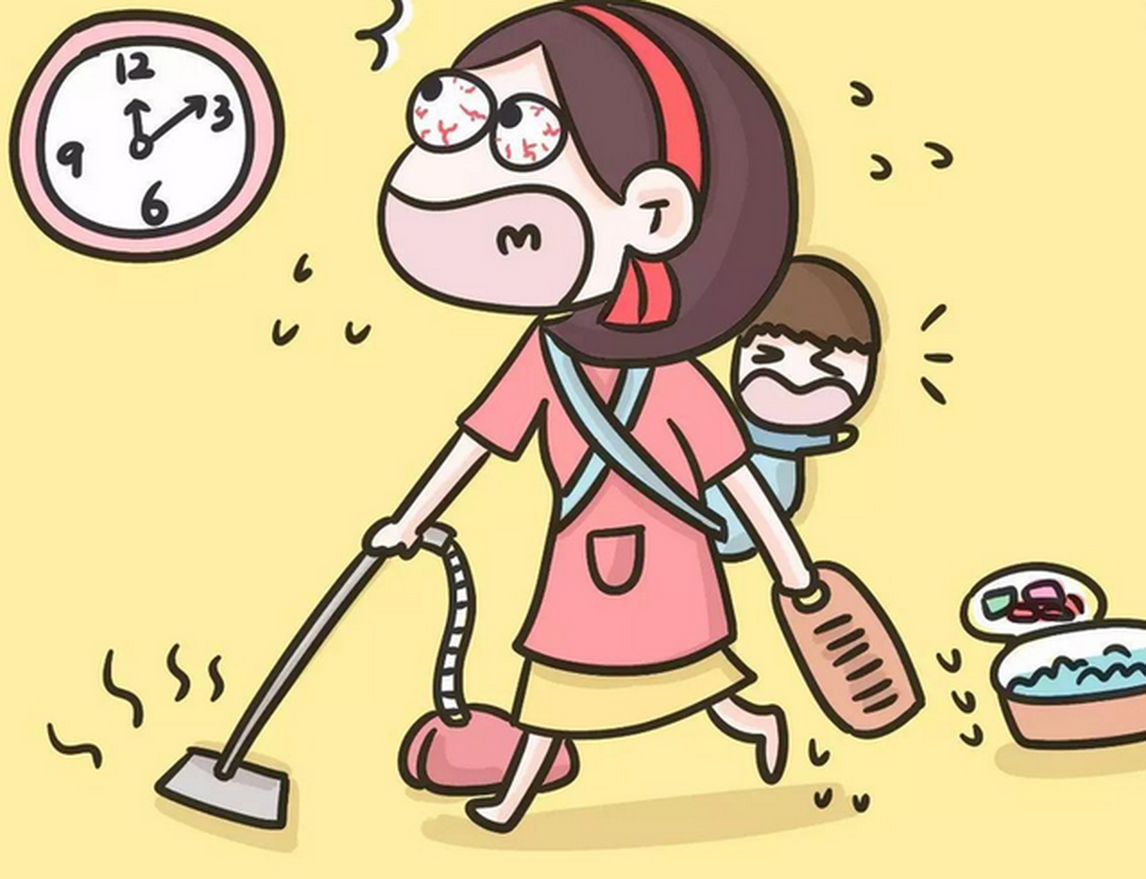 尤其是对于那些没有亲戚或保姆帮忙照顾孩子的人来说,每天的生活都是