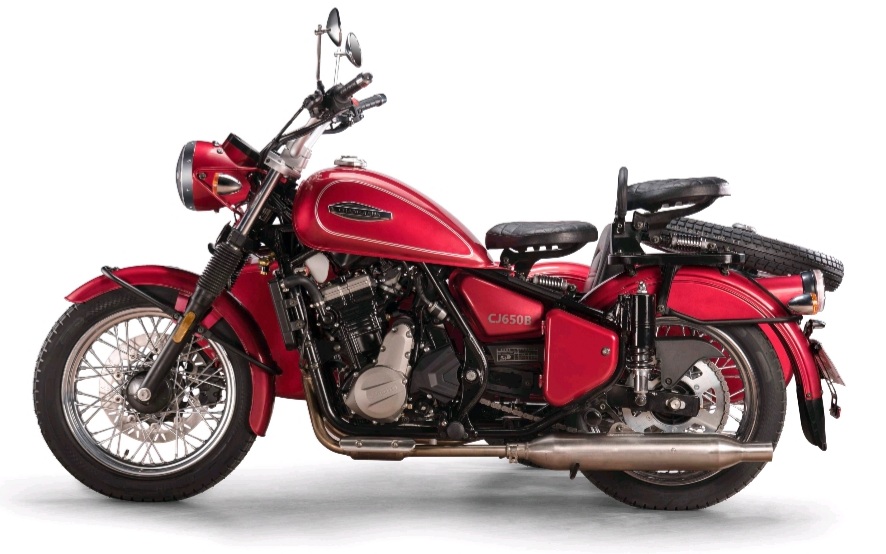 长江一款经典三轮车——cj650b,配直列双缸发动机