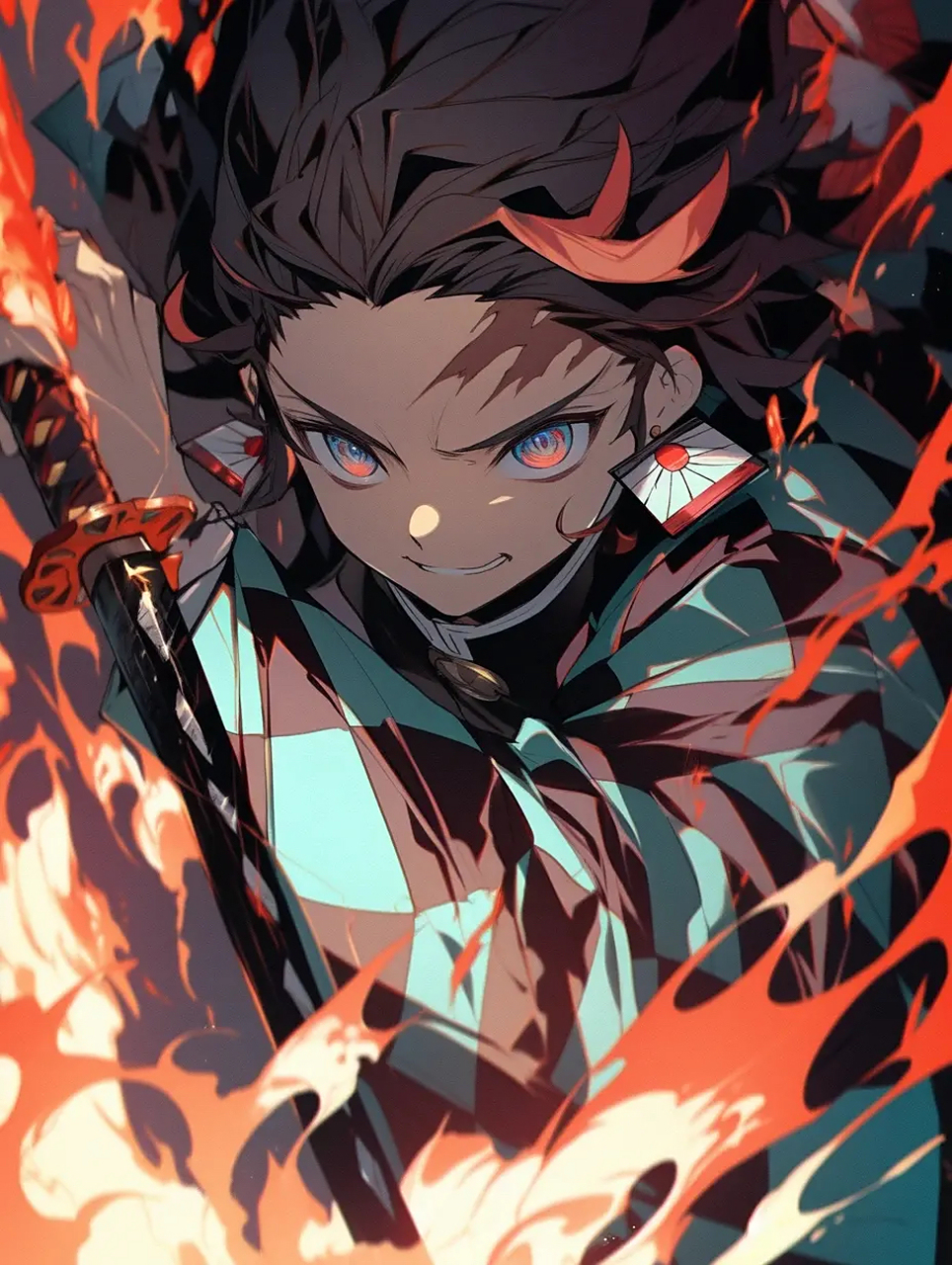 灶门炭治郎# 灶门炭治郎 火之神神乐97