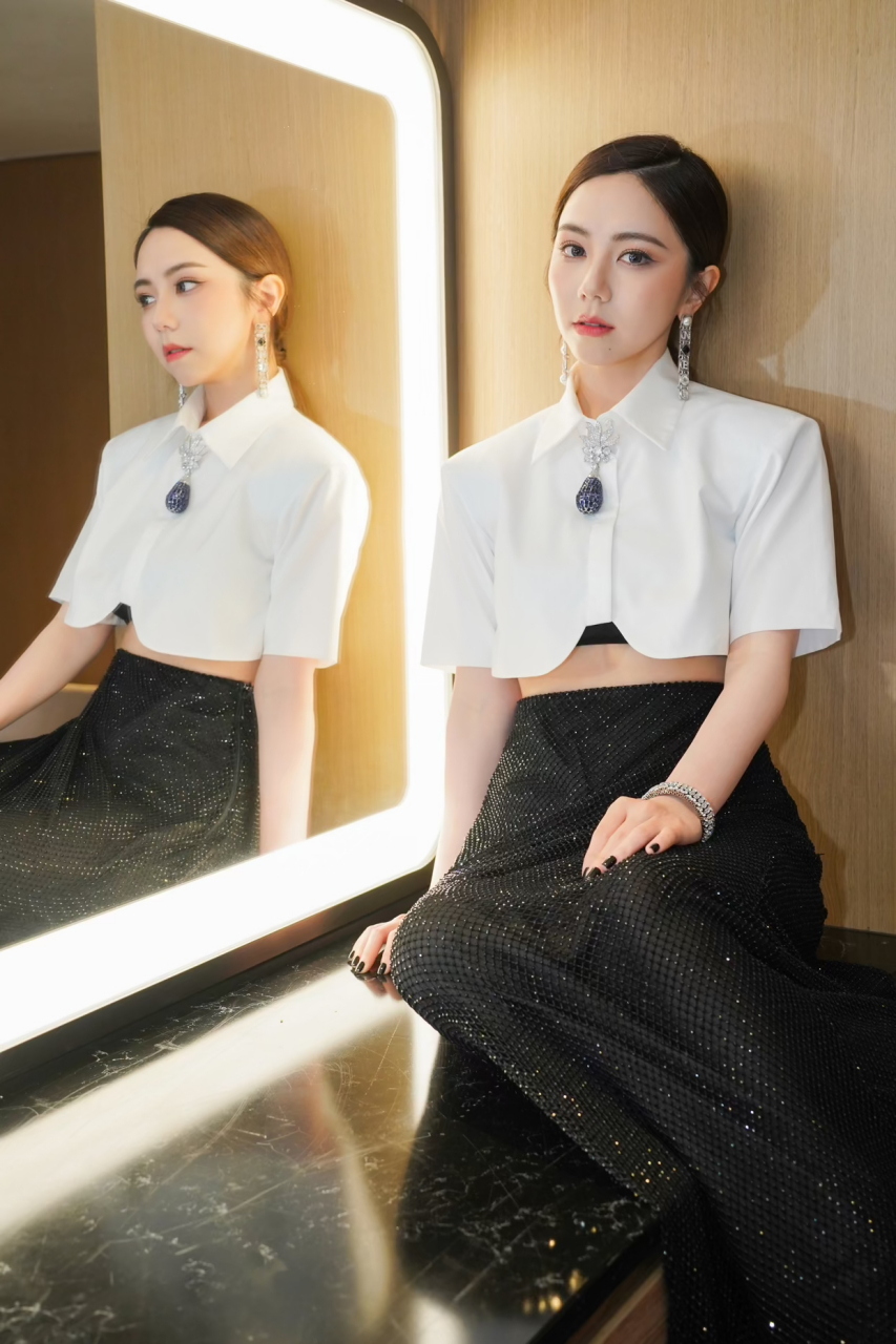 邓紫棋穿衣打扮真时髦洋气.