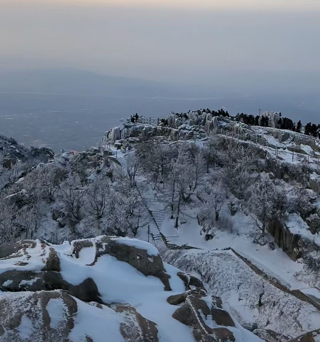 泰山风景春天图片