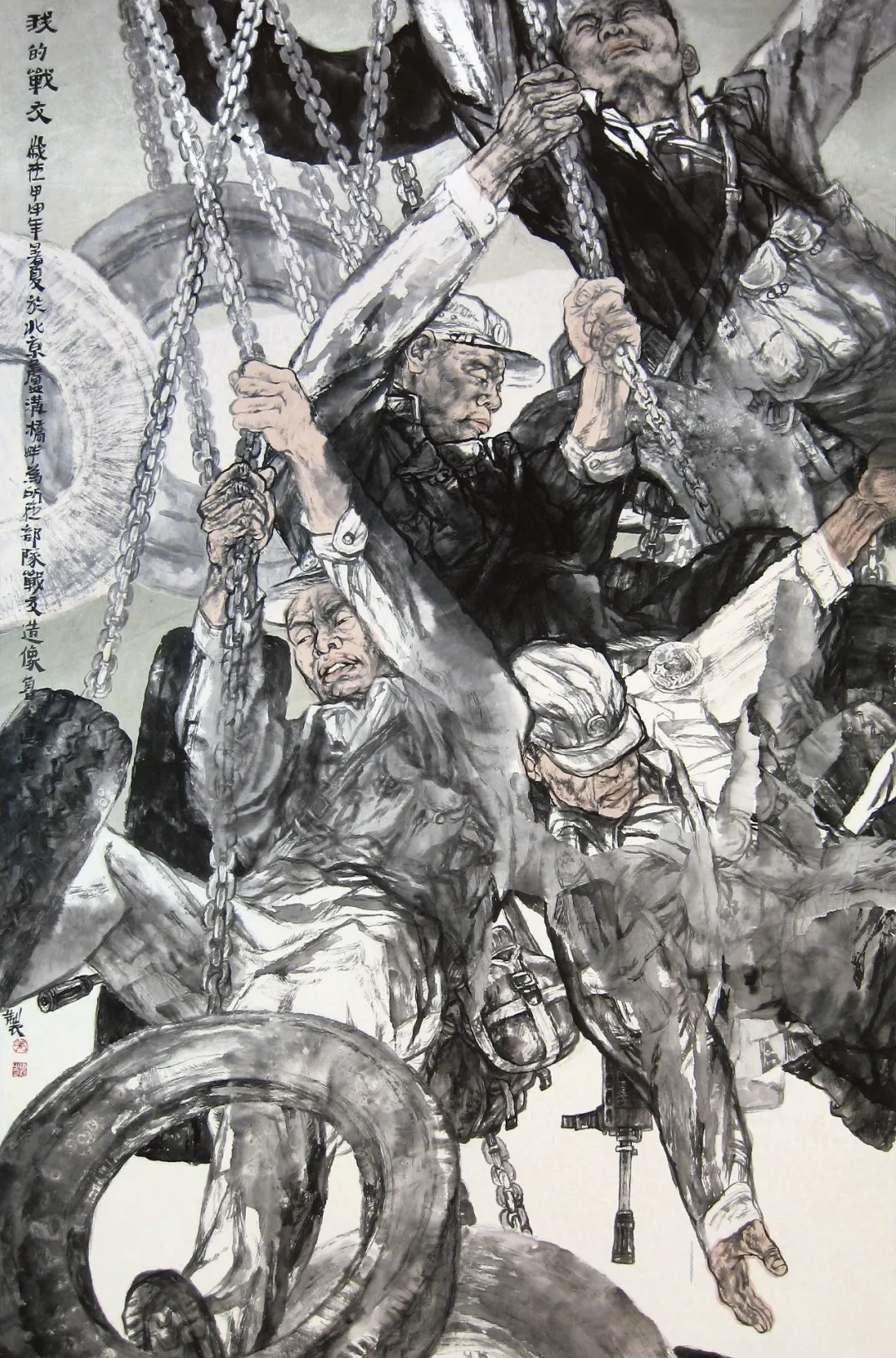 中国画创作领军人物——张建豹画作欣赏