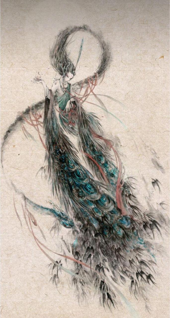 中国神话题材系列壁纸(插画师:杉泽)