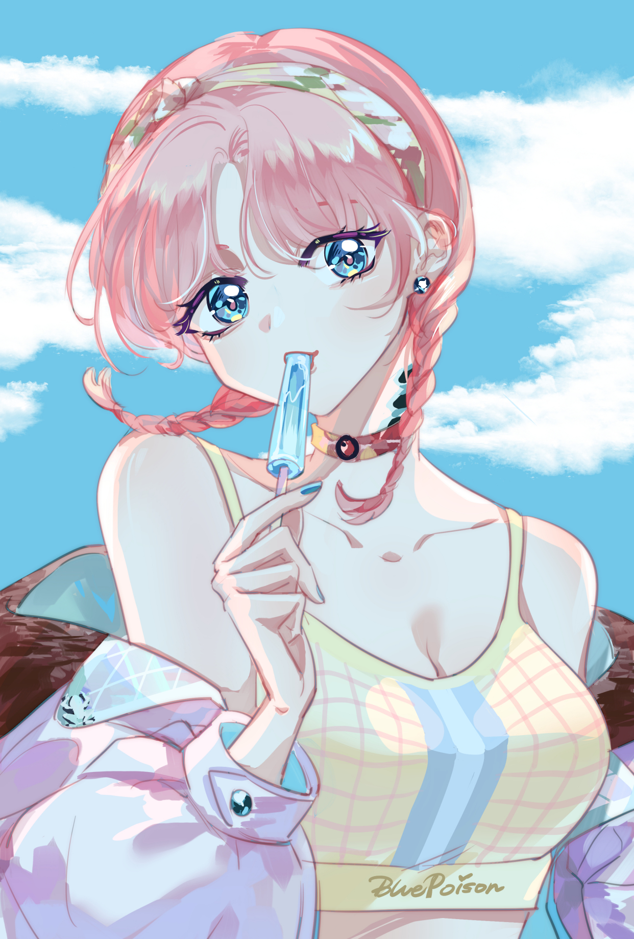 明日方舟:蓝毒浅滩律动二次元美图合集,高清动漫壁纸