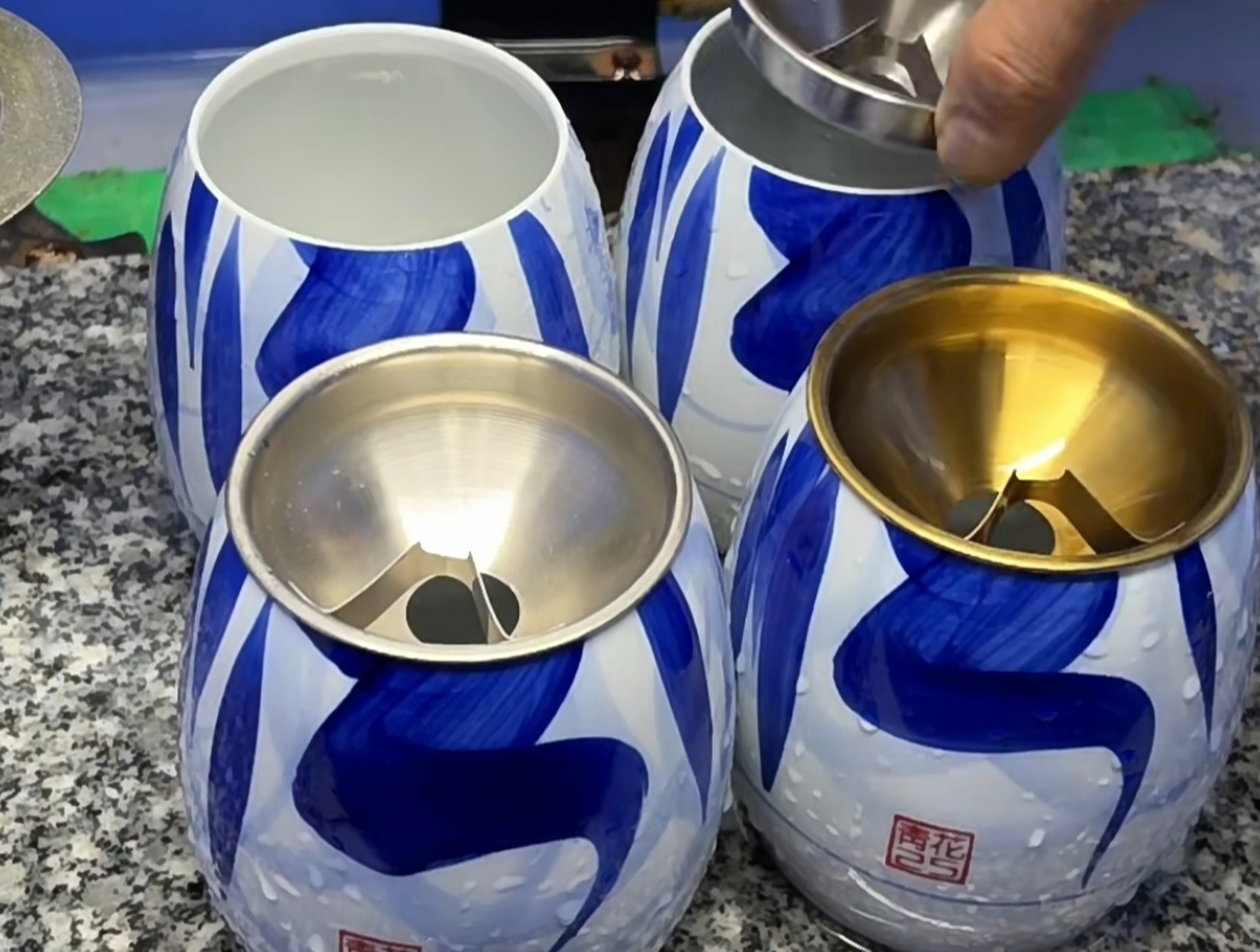 这茶叶罐怎么样,废物利用.