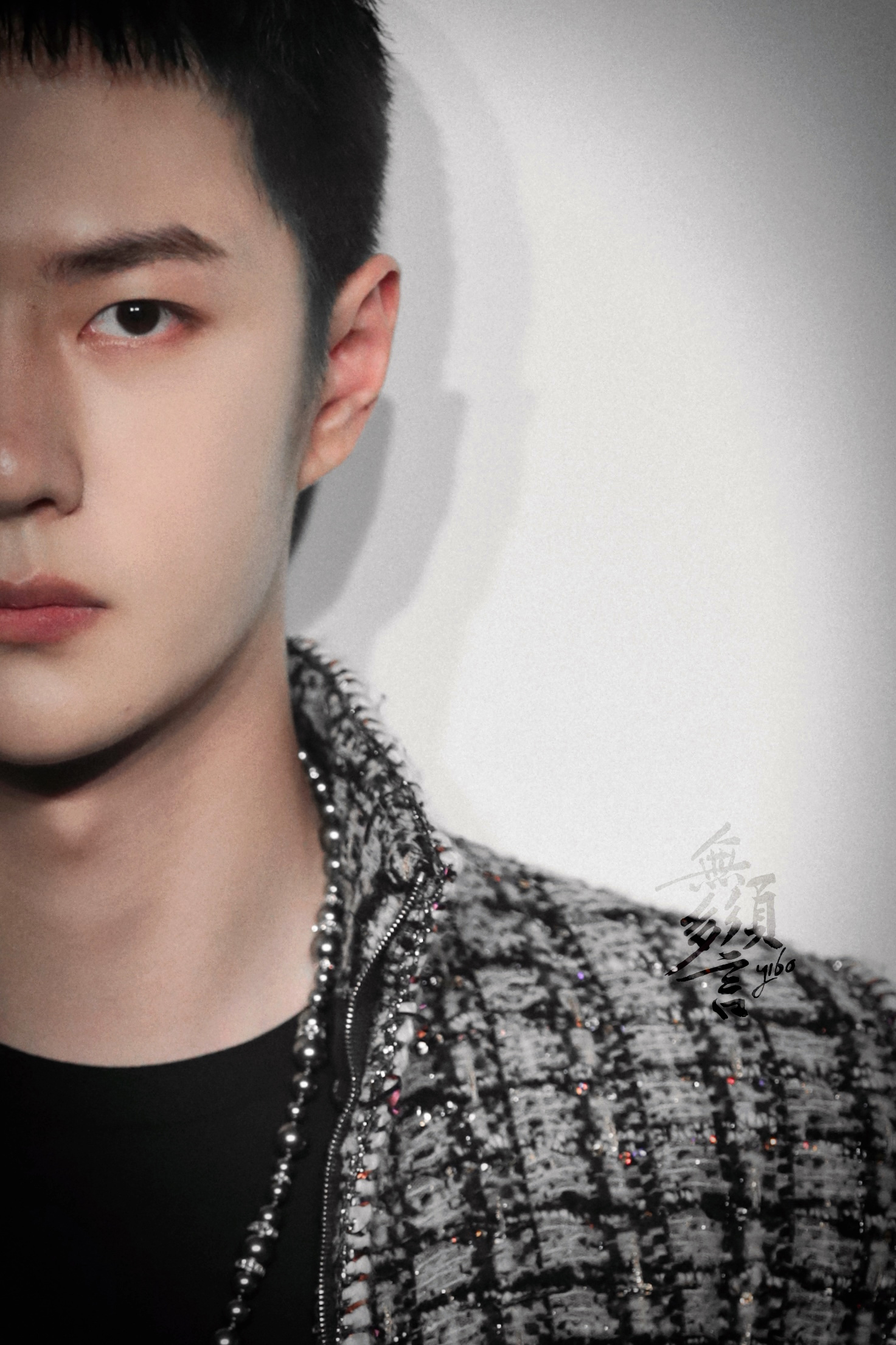 王一博一双古典凤眼也可演绎狼性硬汉