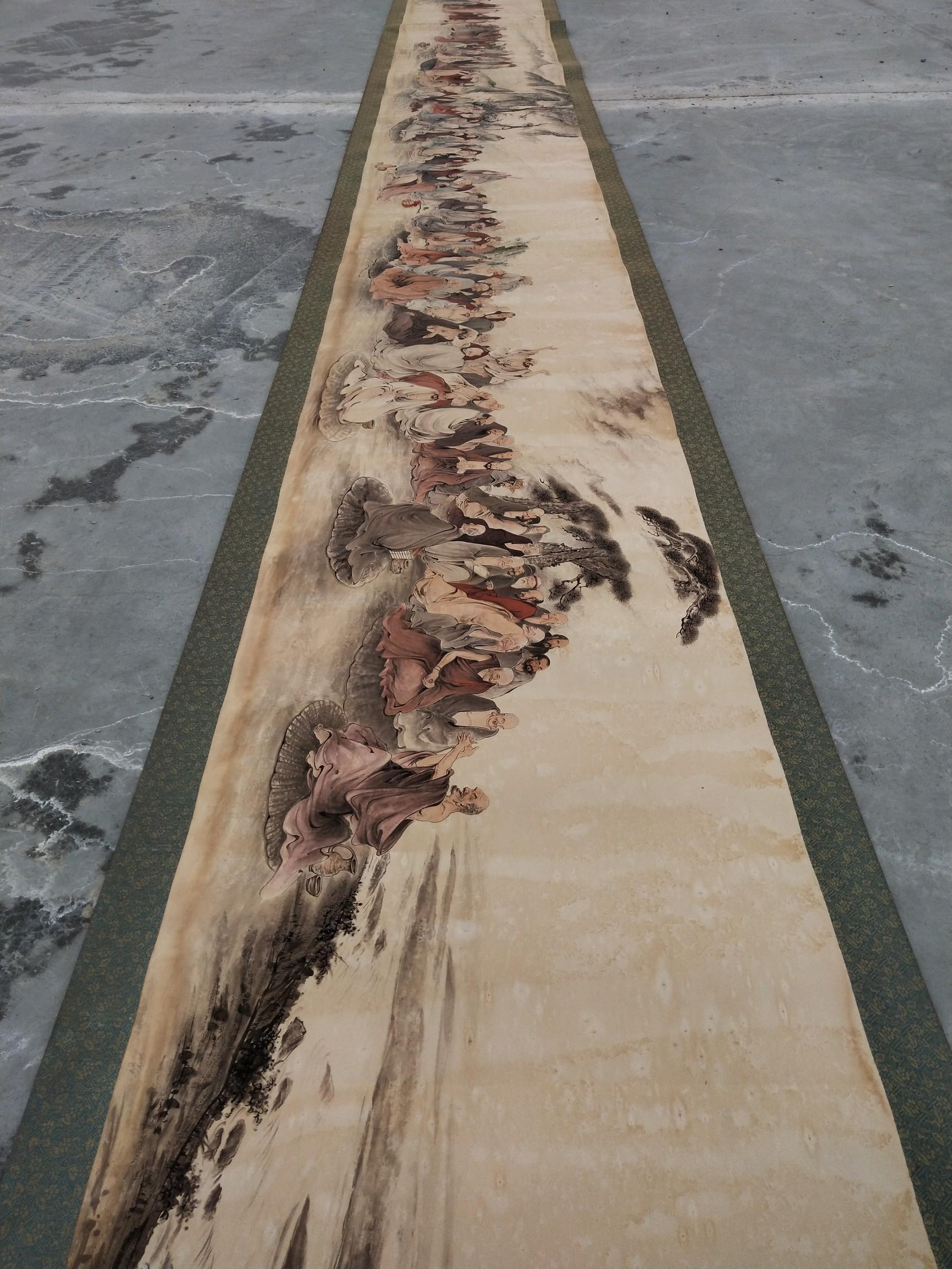 清代沈周五百罗汉图,成色一流,保存完好