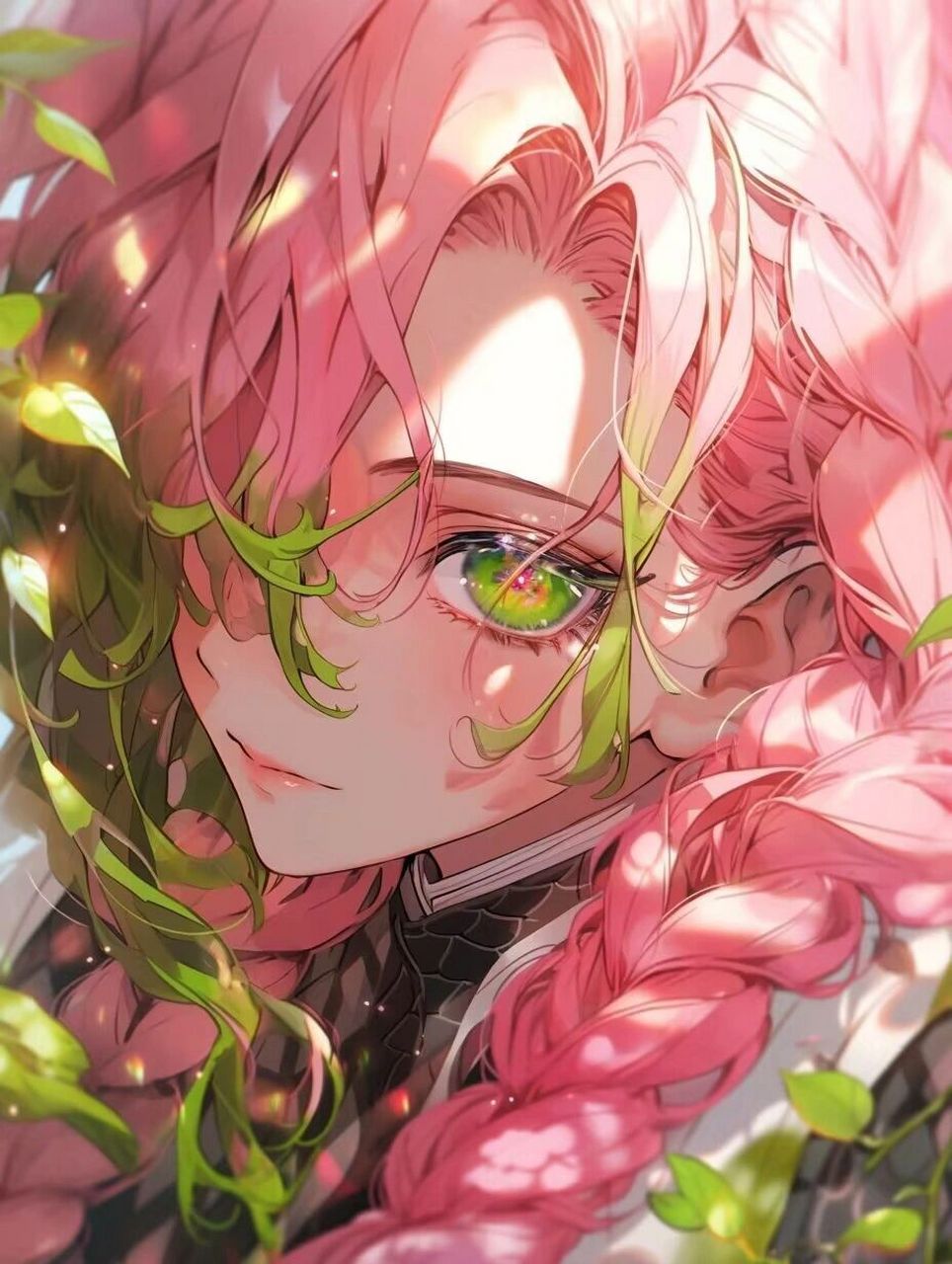 多巴胺女孩恋柱·甘露寺蜜璃|鬼灭之刃 作者:midjourney