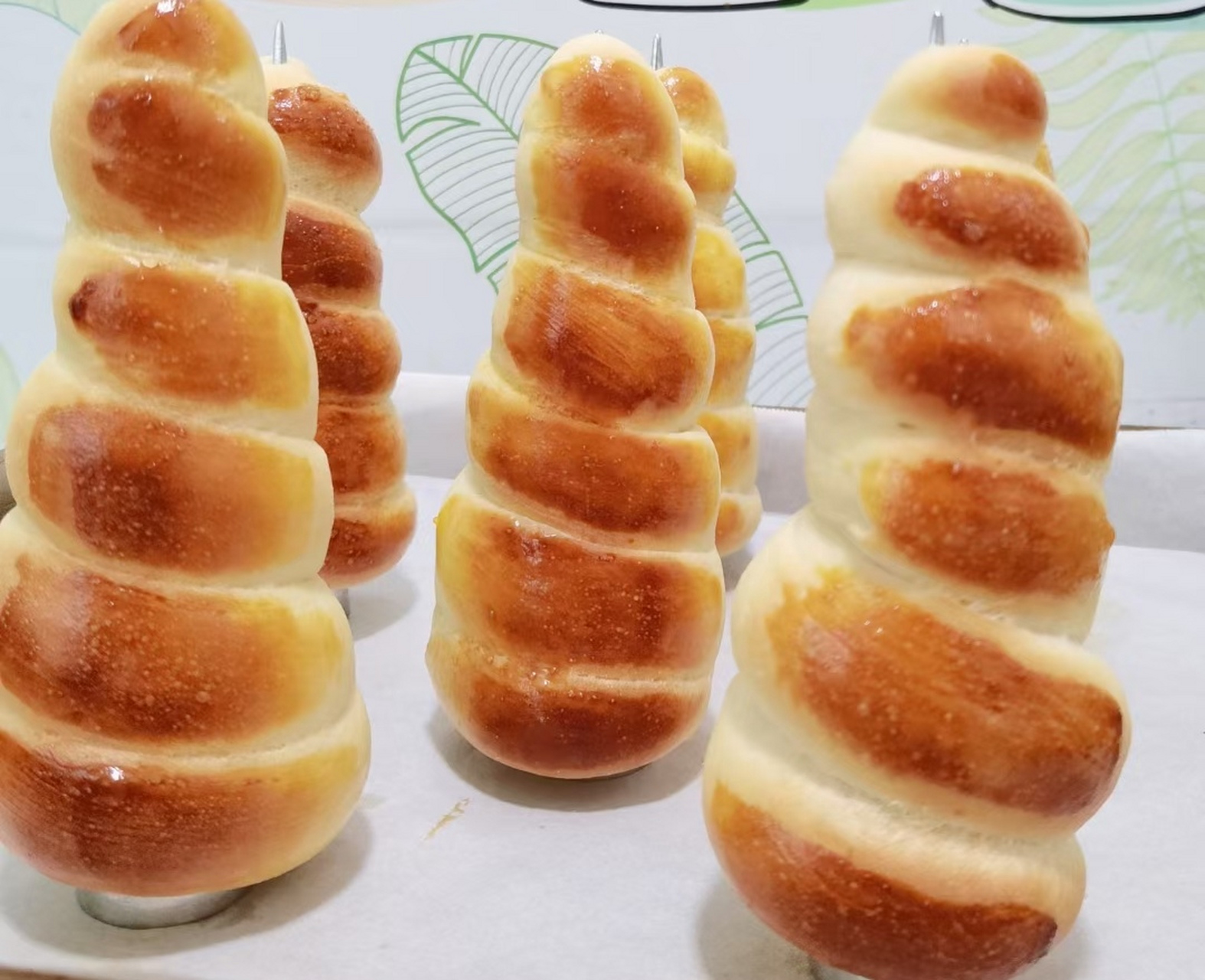 巧克力螺旋面包 可爱的造型,浓浓的巧克力味,吃起来幸福感满满
