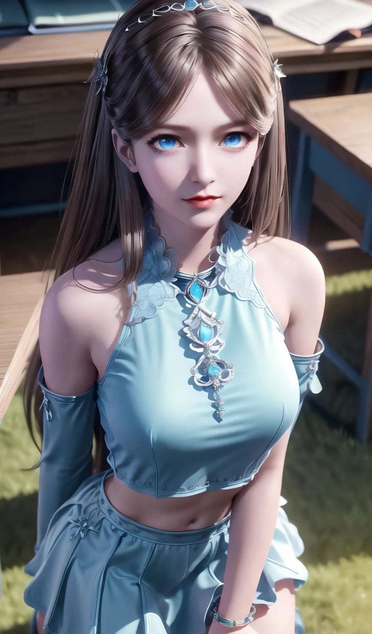 美图欣赏#宁荣荣～蓝色眼眸