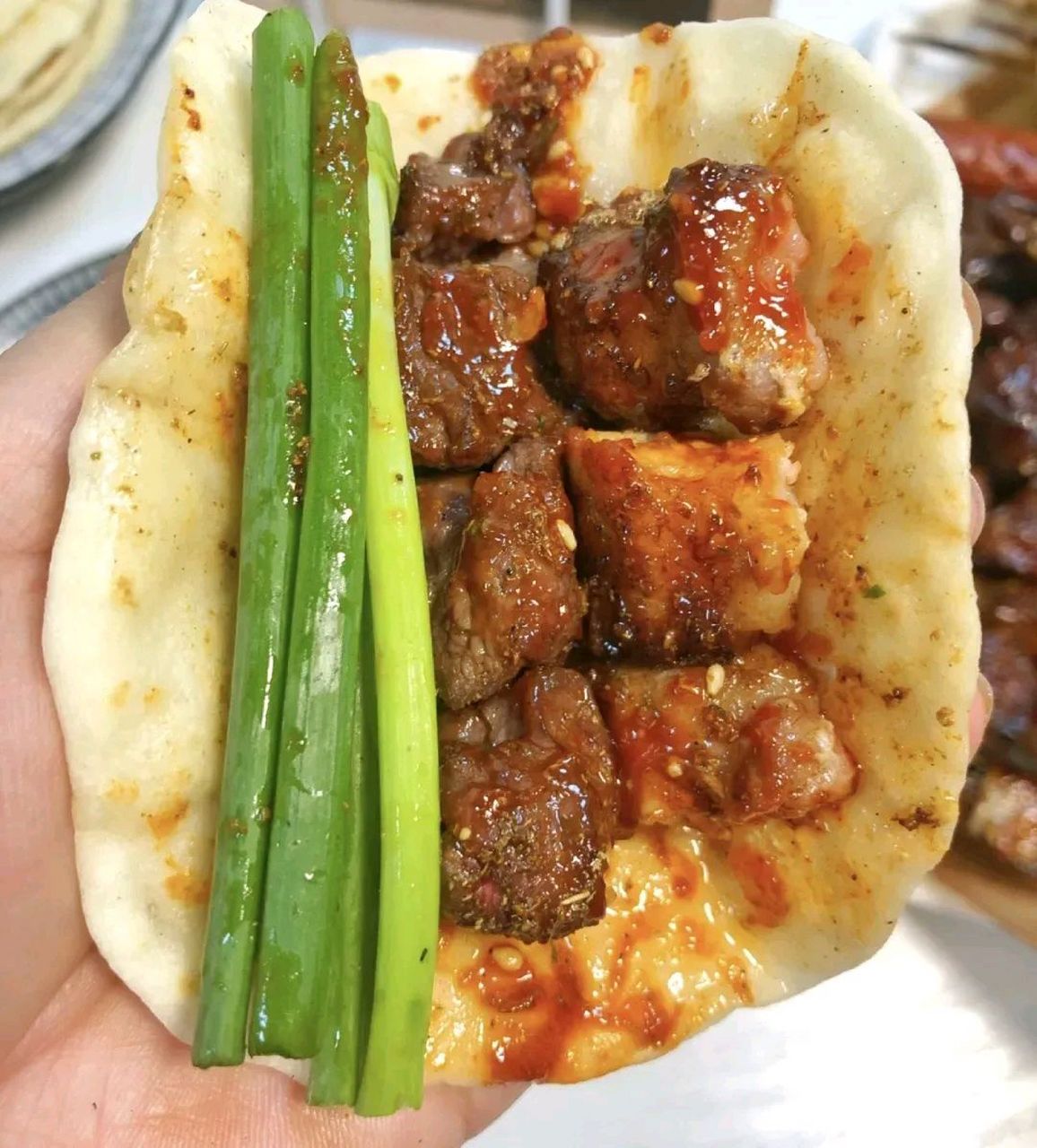 淄博烧烤小饼,果然名不虚传,被我在家复刻成功,柔软又劲道,详细做法