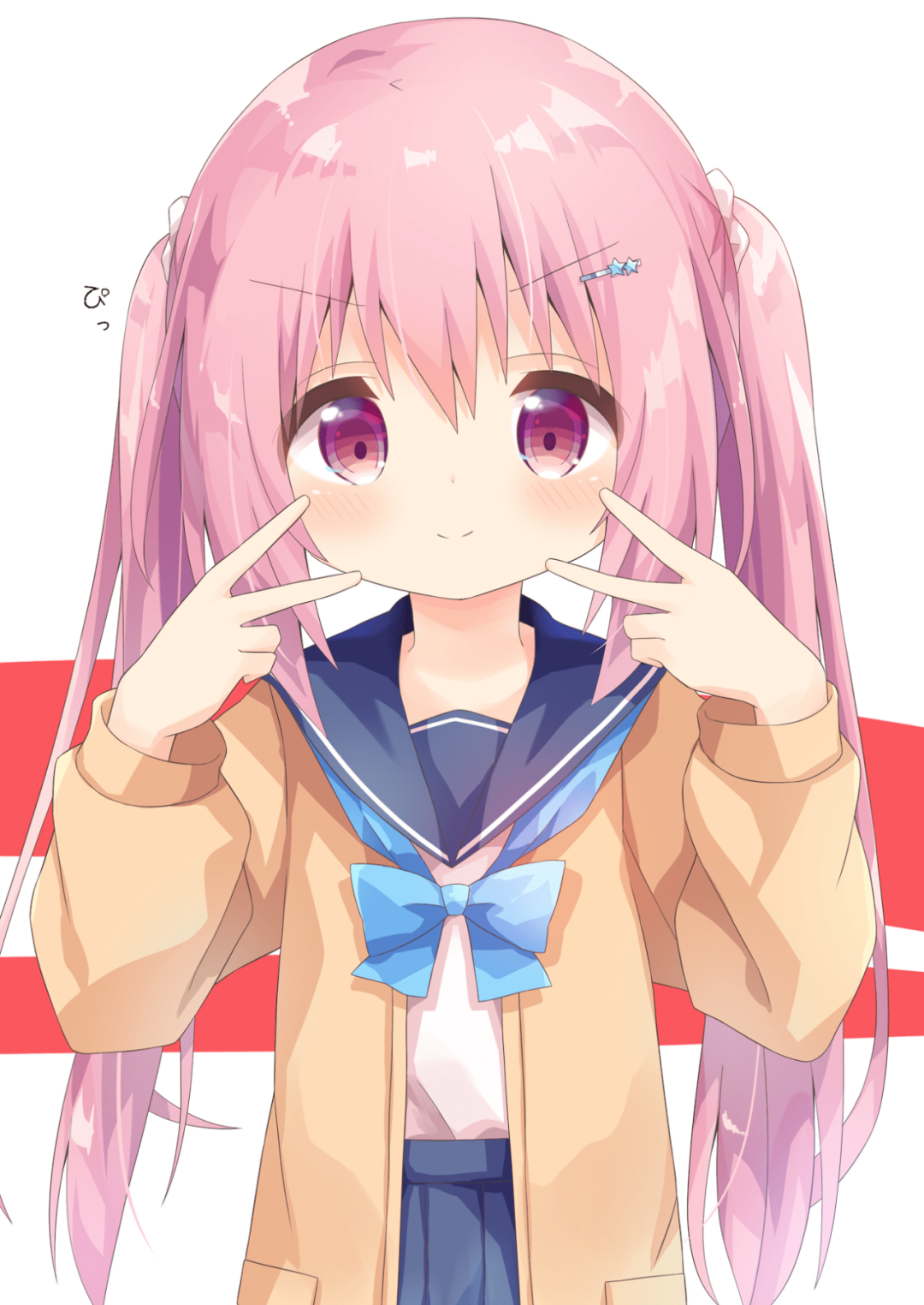 简直太萌了!乖巧萌妹子#动漫头像