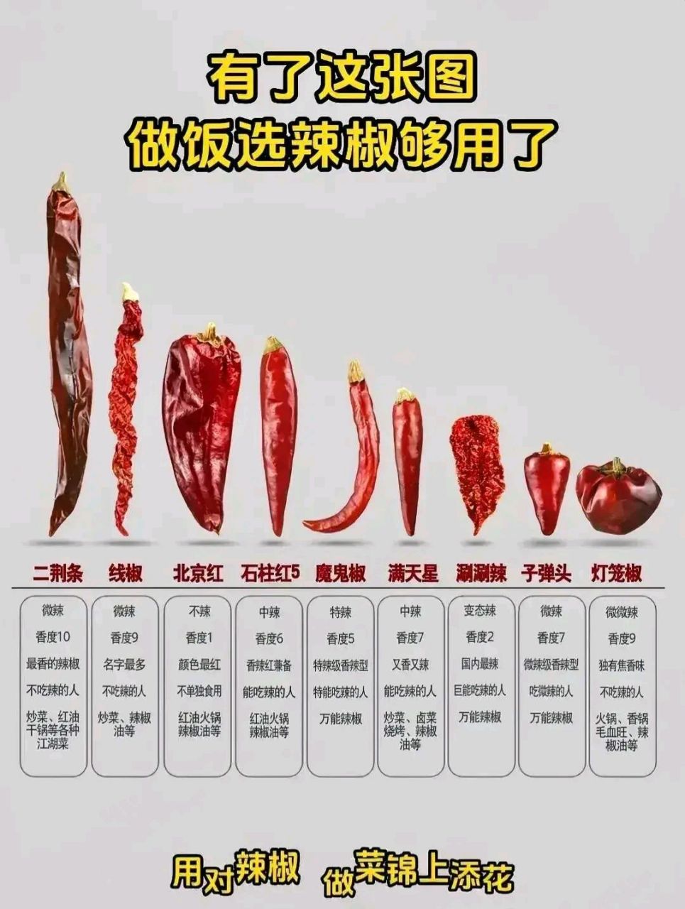 中国辣椒品种大全图解图片