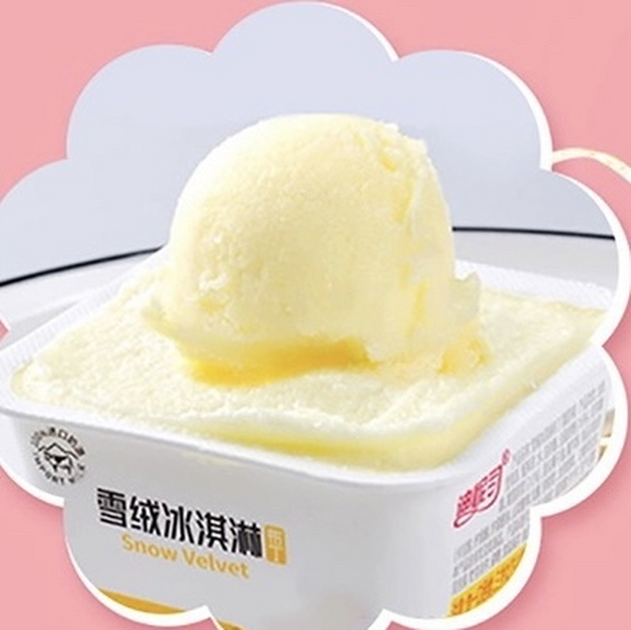 迪怩司雪绒冰淇淋布丁果冻,常温是布丁,口感细腻柔软;冷藏是甜品,奶