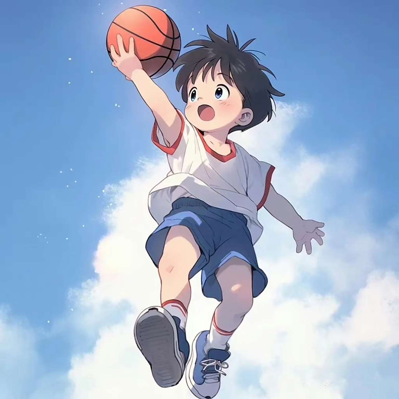 体育系动漫可爱小头像90#头像# #动漫# #篮球