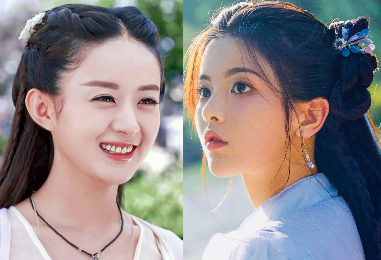 同样是师徒恋题材,杨超越跟赵丽颖差别也太大了,网友:演技使然