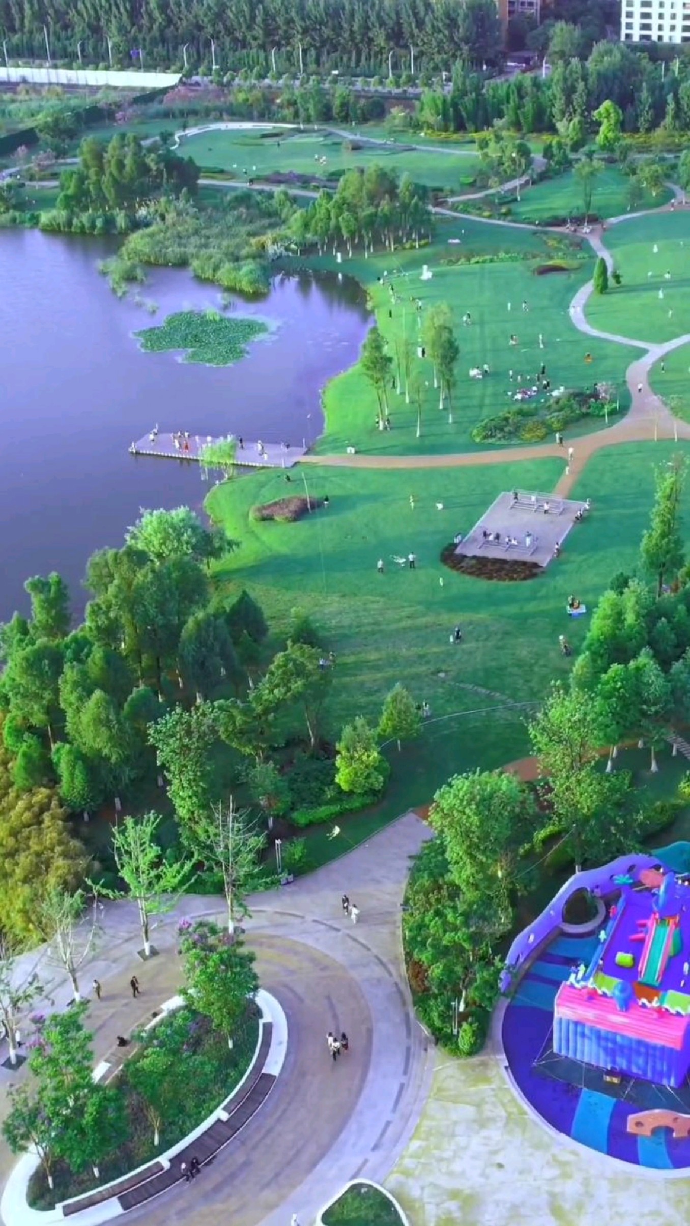 西亮塘湿地公园的位置图片