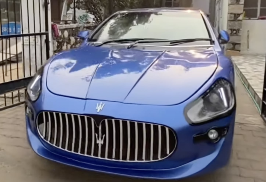 男人把他的本田雅阁变成了他梦想中的玛莎拉蒂