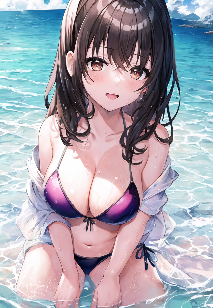 二次元泳装美图#二次元美图