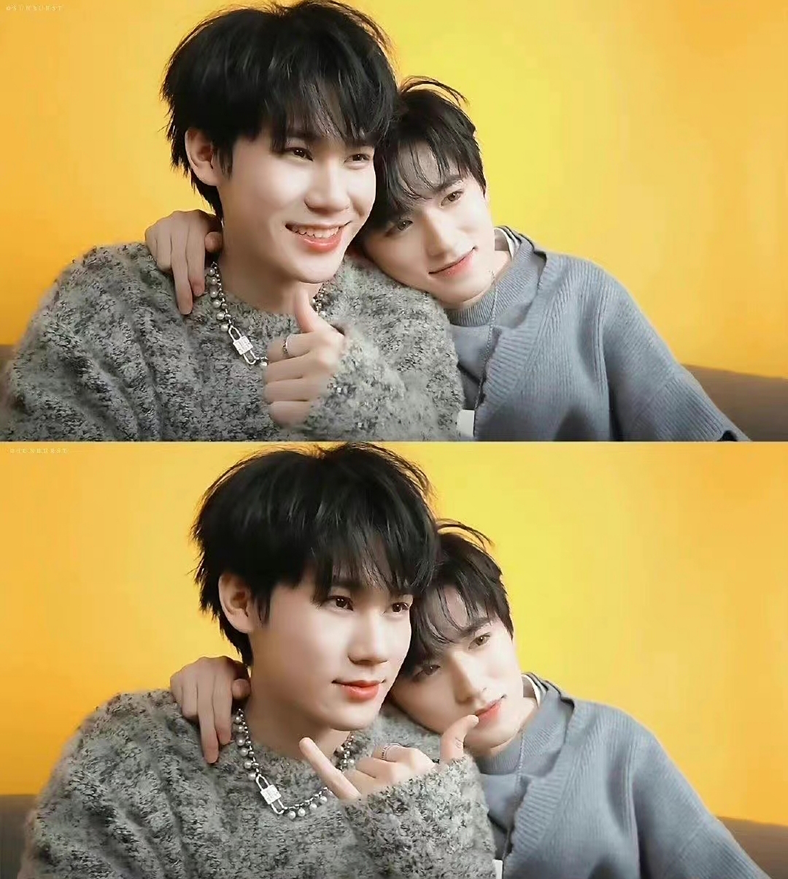 听说今天宋亚轩跟张真源一起去上学了!