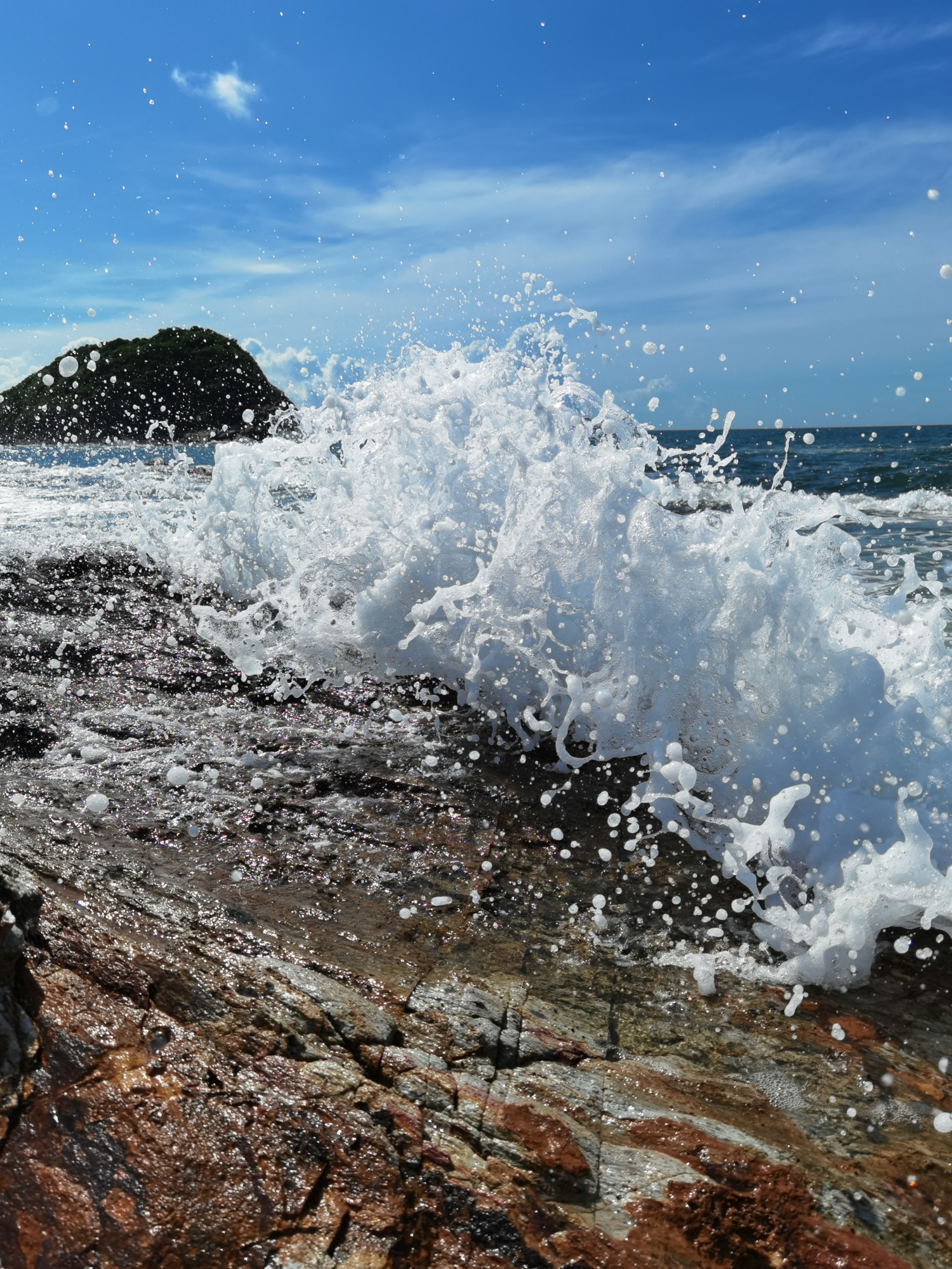惠东县盐洲岛彩石滩掠影