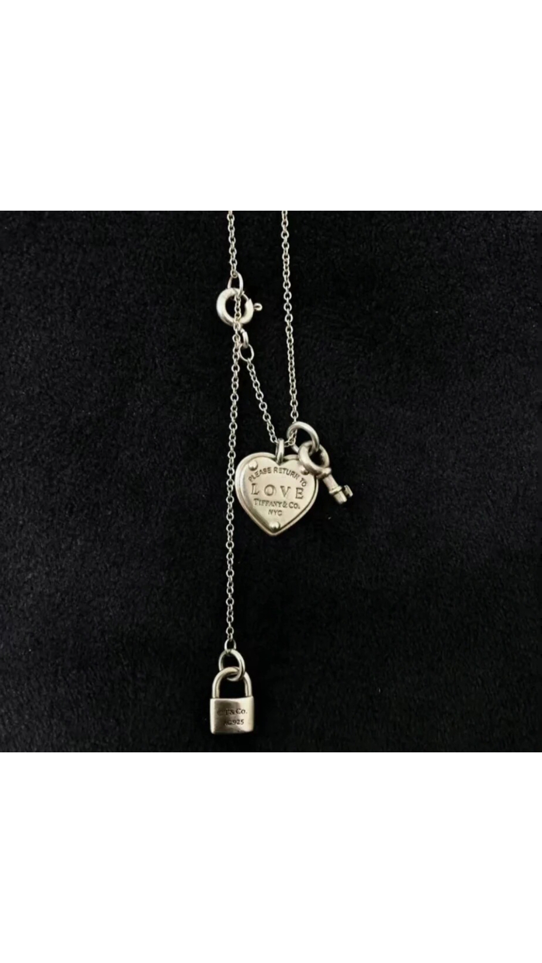蒂芙尼爱心锁