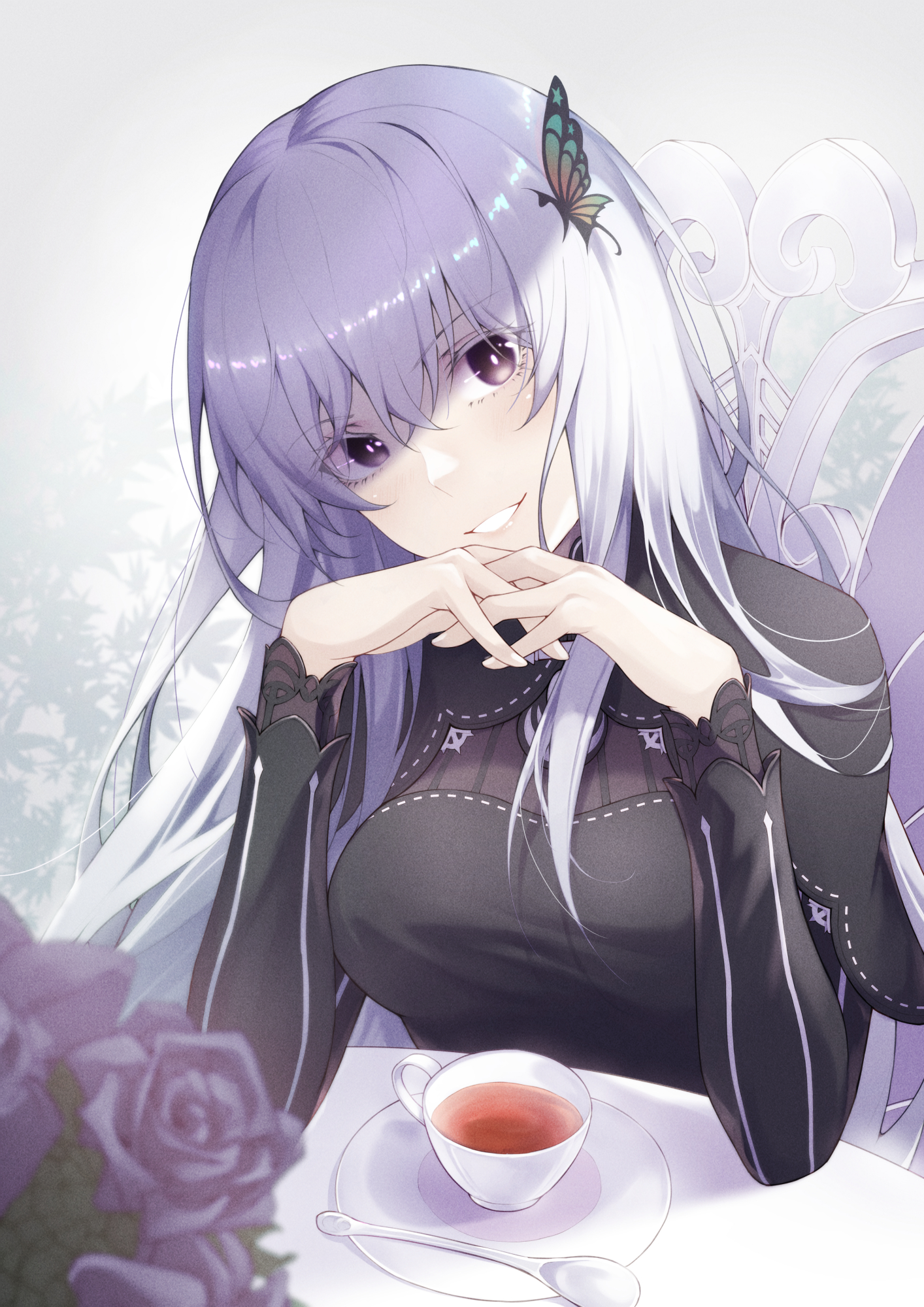 二次元美图欣赏,充满求知欲的艾姬多娜!