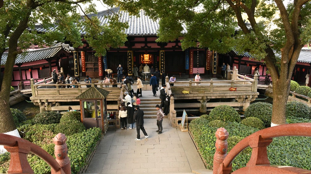 苏州枫桥风景名胜区寒山寺