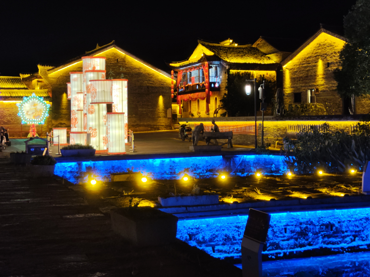 夜游吉安市青原区渼陂古村