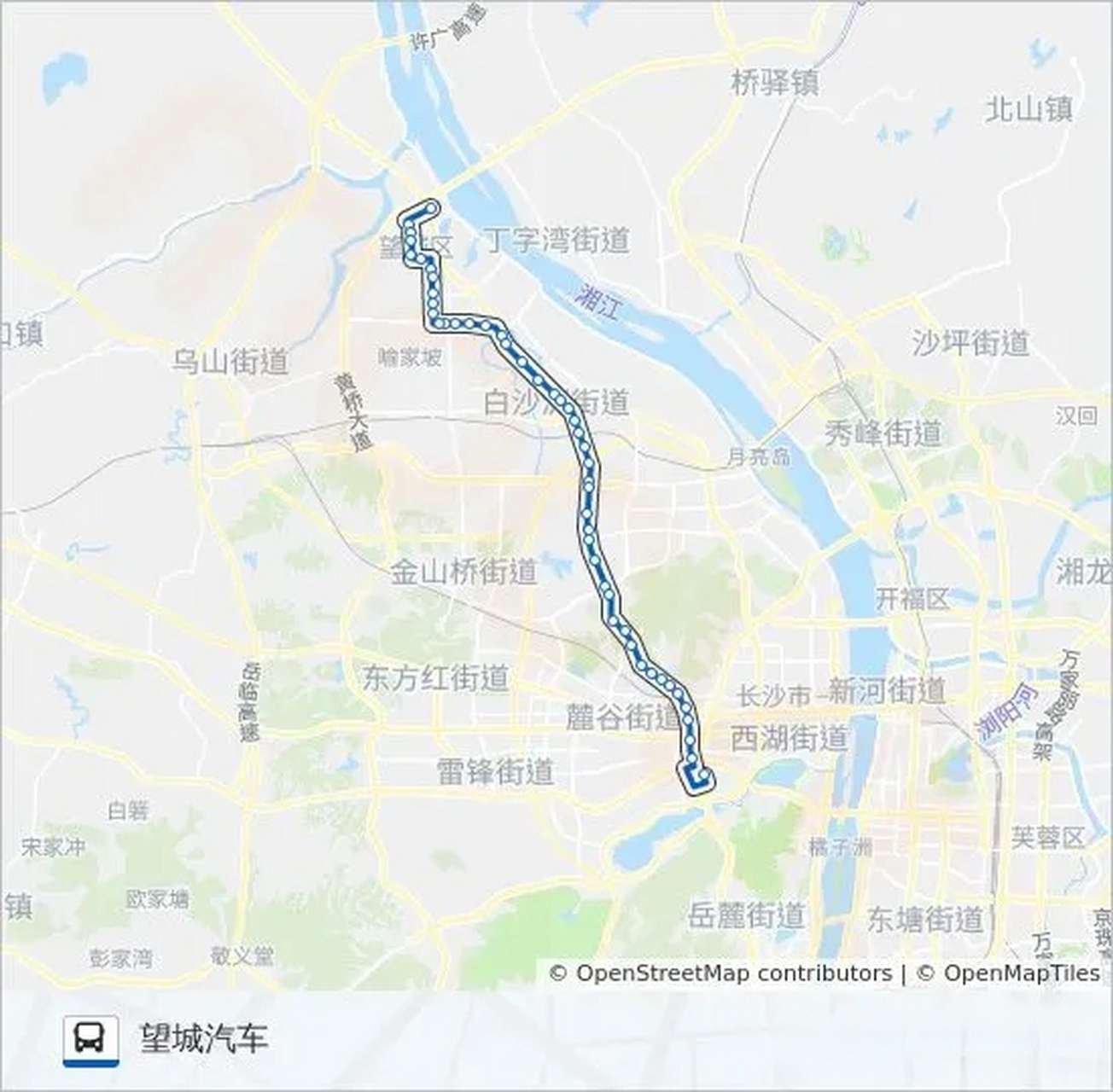 长沙918路公交车是长沙市公交系统中非常特殊的一条线路.