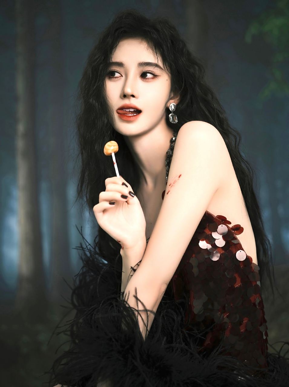 鞠婧祎高清壁纸头像(四十九)[心]