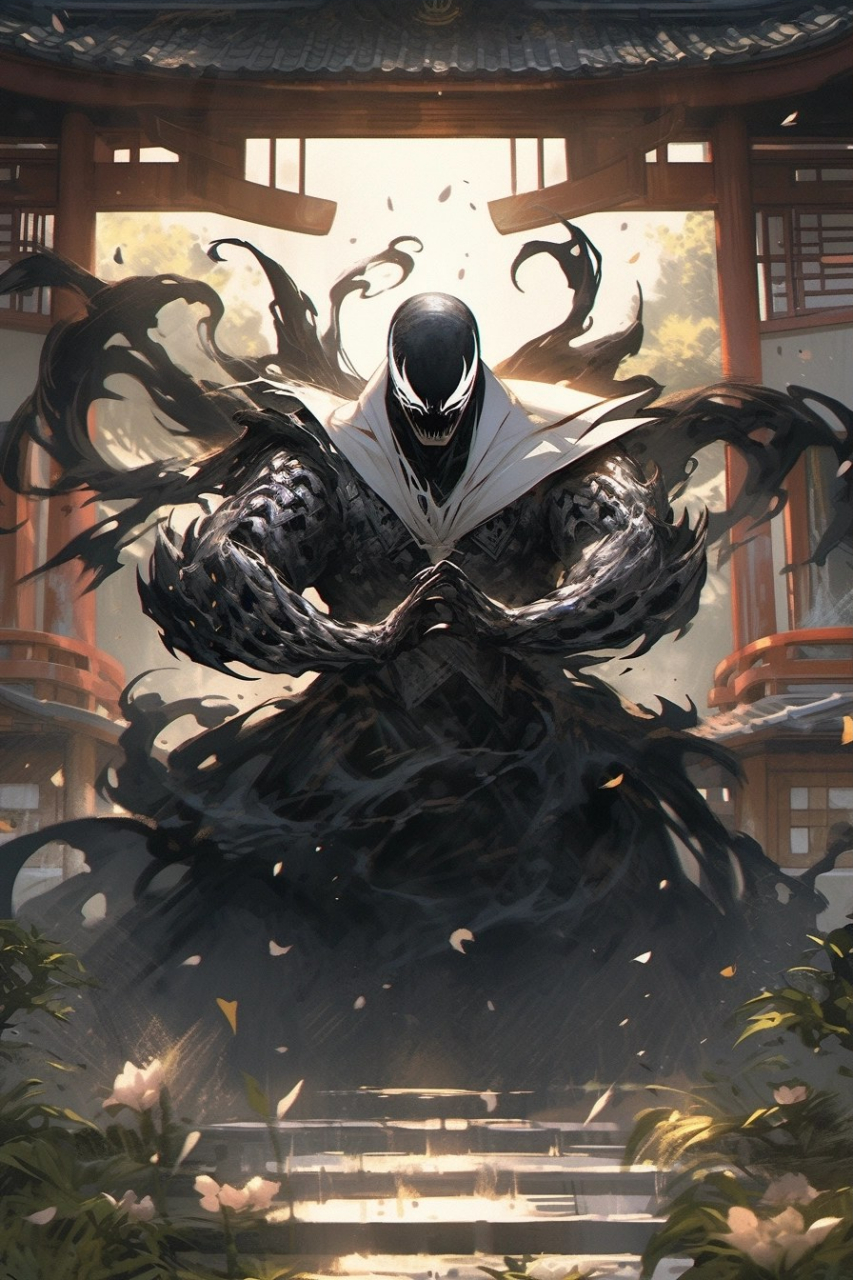 毒液在中国习武#ai绘画# #毒液# #壁纸