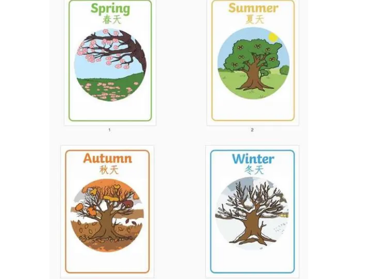 四季英文
