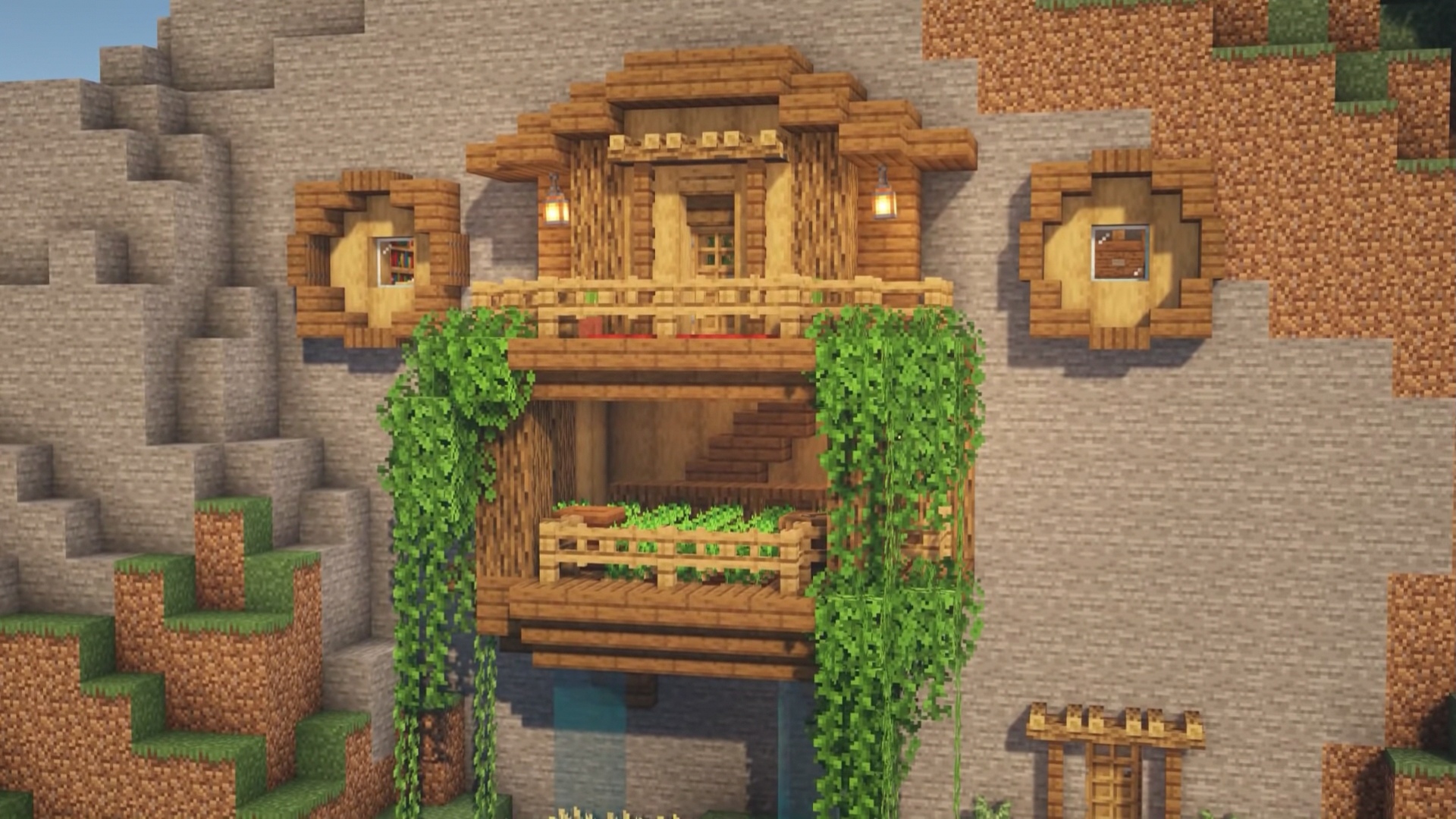 我的世界:是时候改造你的木屋了,这八款木屋,各种季节风格都有