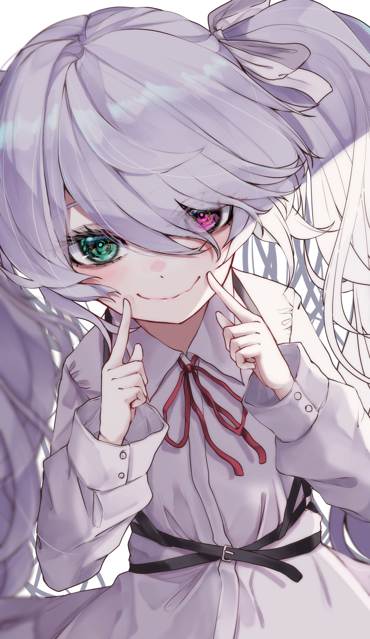 异色瞳少女——画师つね作品欣赏