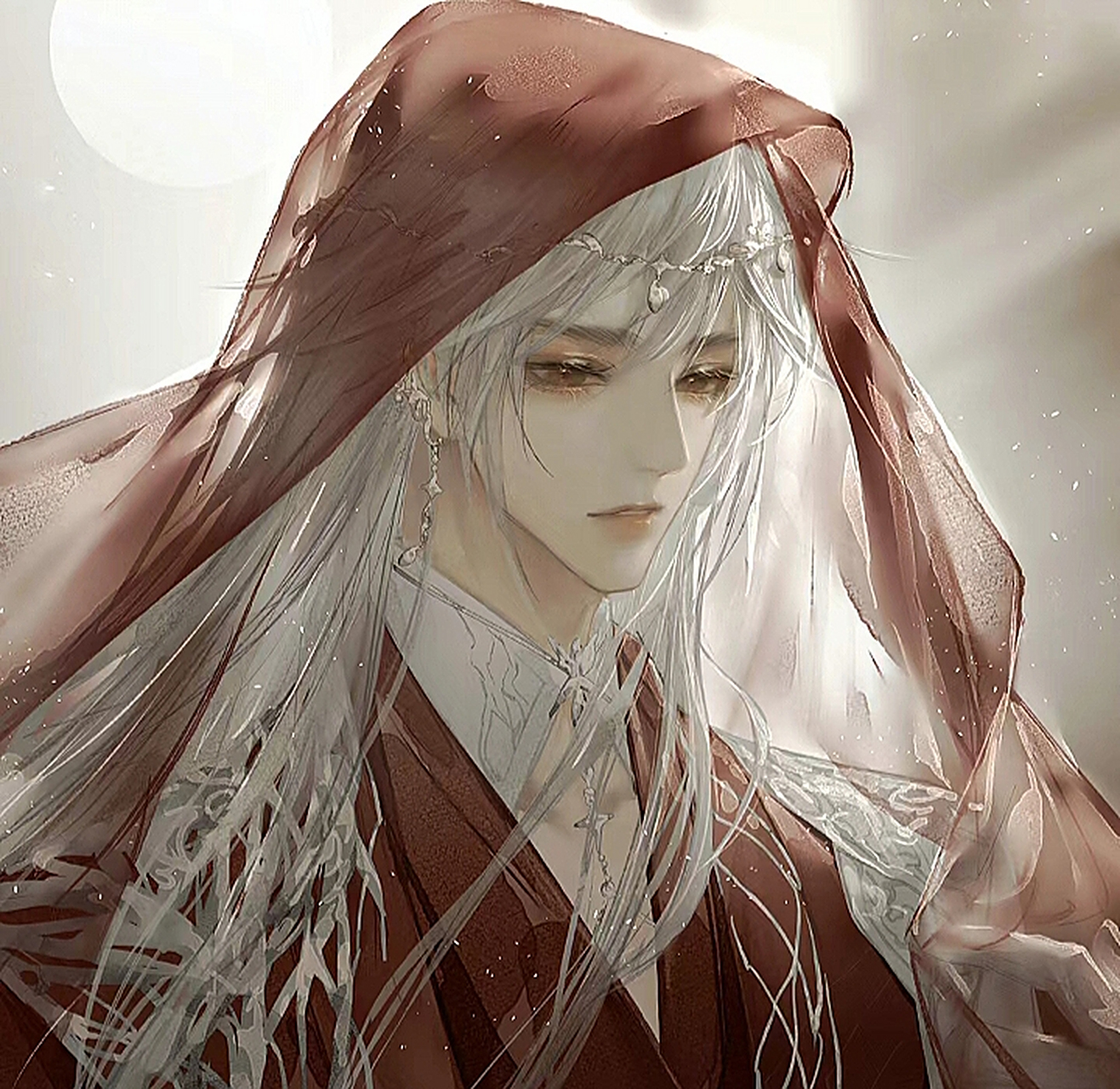 古风男生头像 公子世无双95#头像# #魅世海棠# #corrupt乄雨霖铃