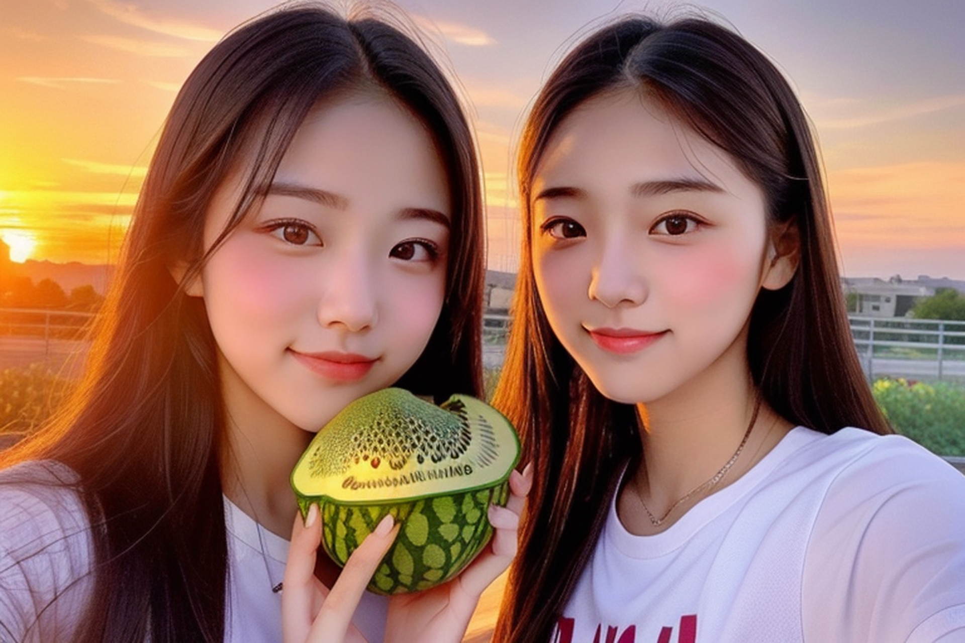 美图0010:一中校花姐妹  怀念吗,17岁的花季!