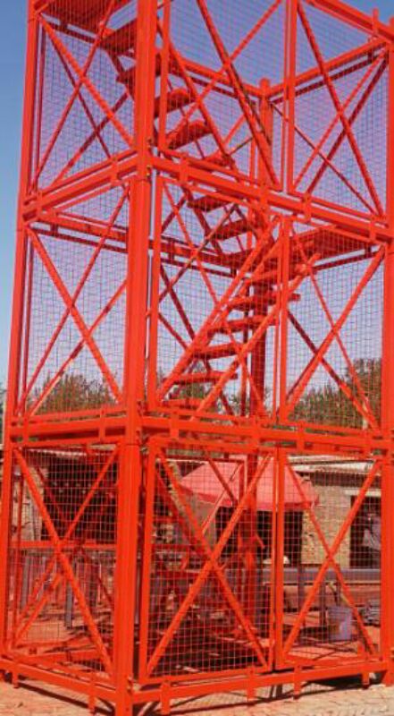 武汉梯笼厂家讲解施工安全梯笼安拆规范