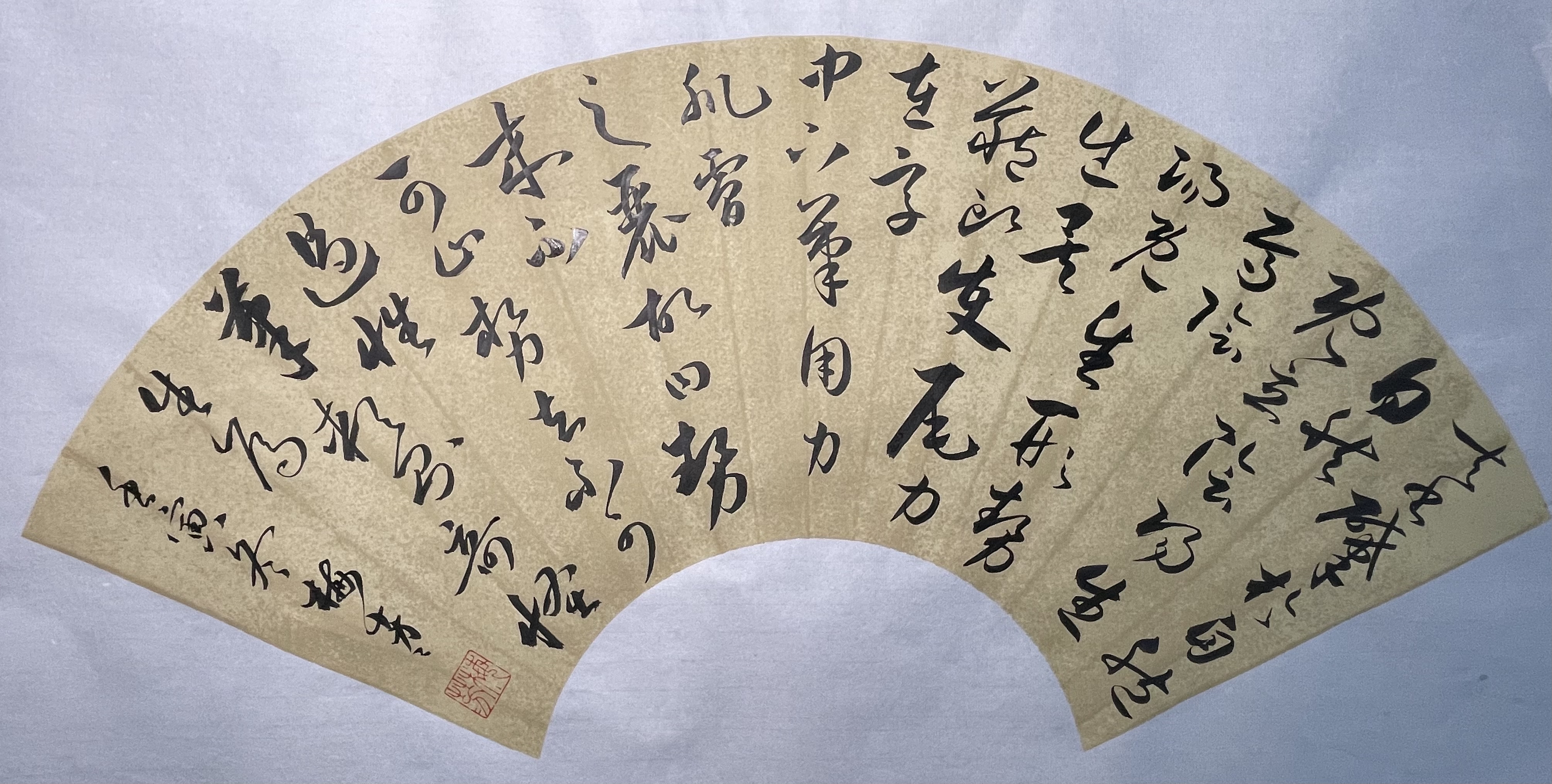 老石书法大讲堂一周作业展