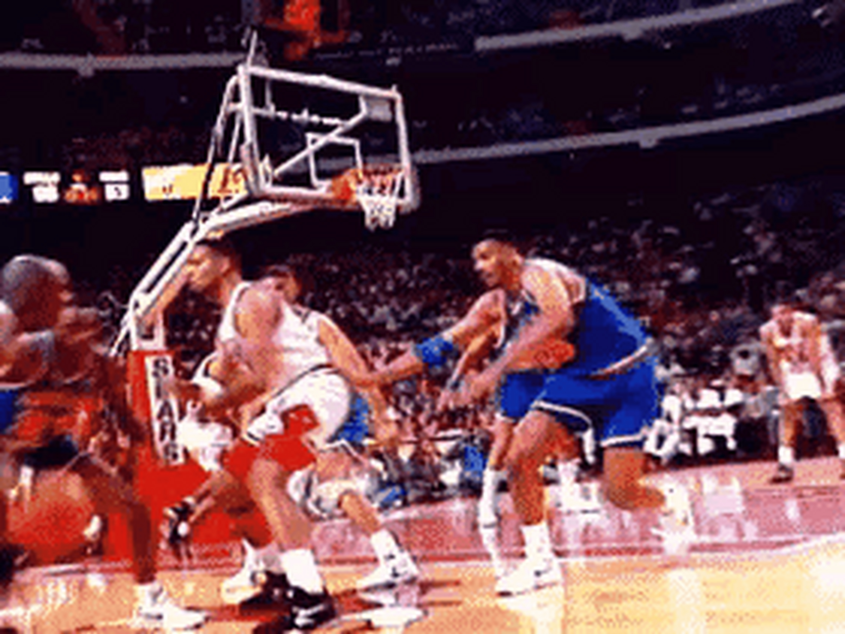 乔丹这个"回马枪",实在是帅的离谱!#nba# #我想上热门