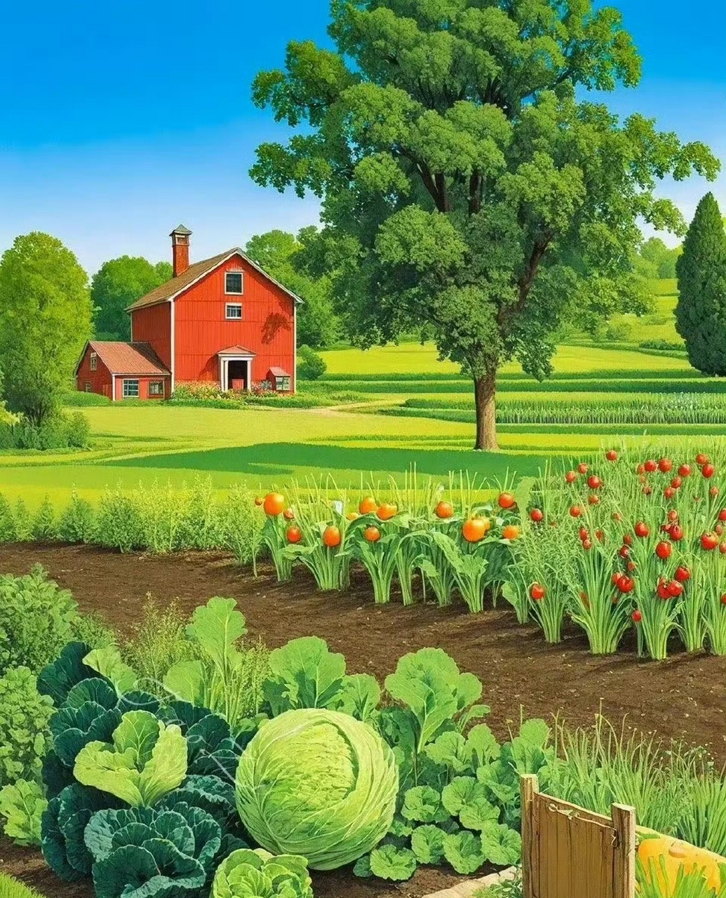 唯美田园风光壁纸 #秋冬减肥逆袭指南