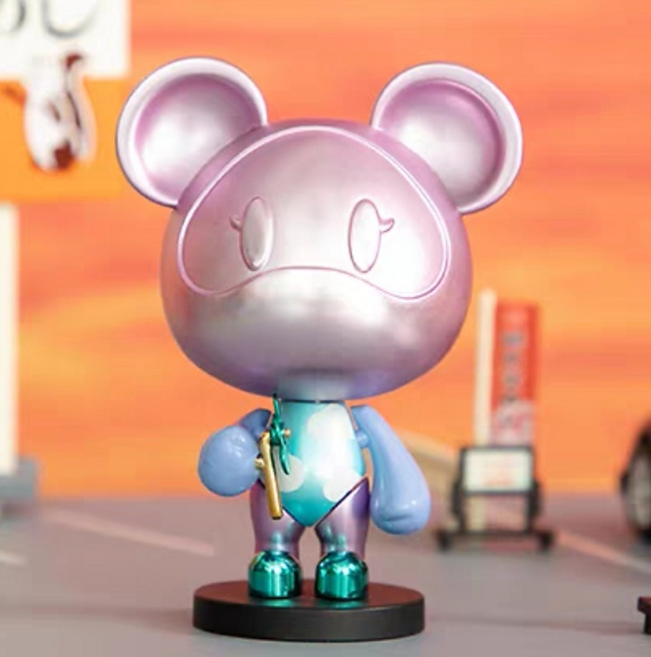 星际熊可爱迷你花样熊孩子系列公仔盲盒桌面摆件潮玩礼物!