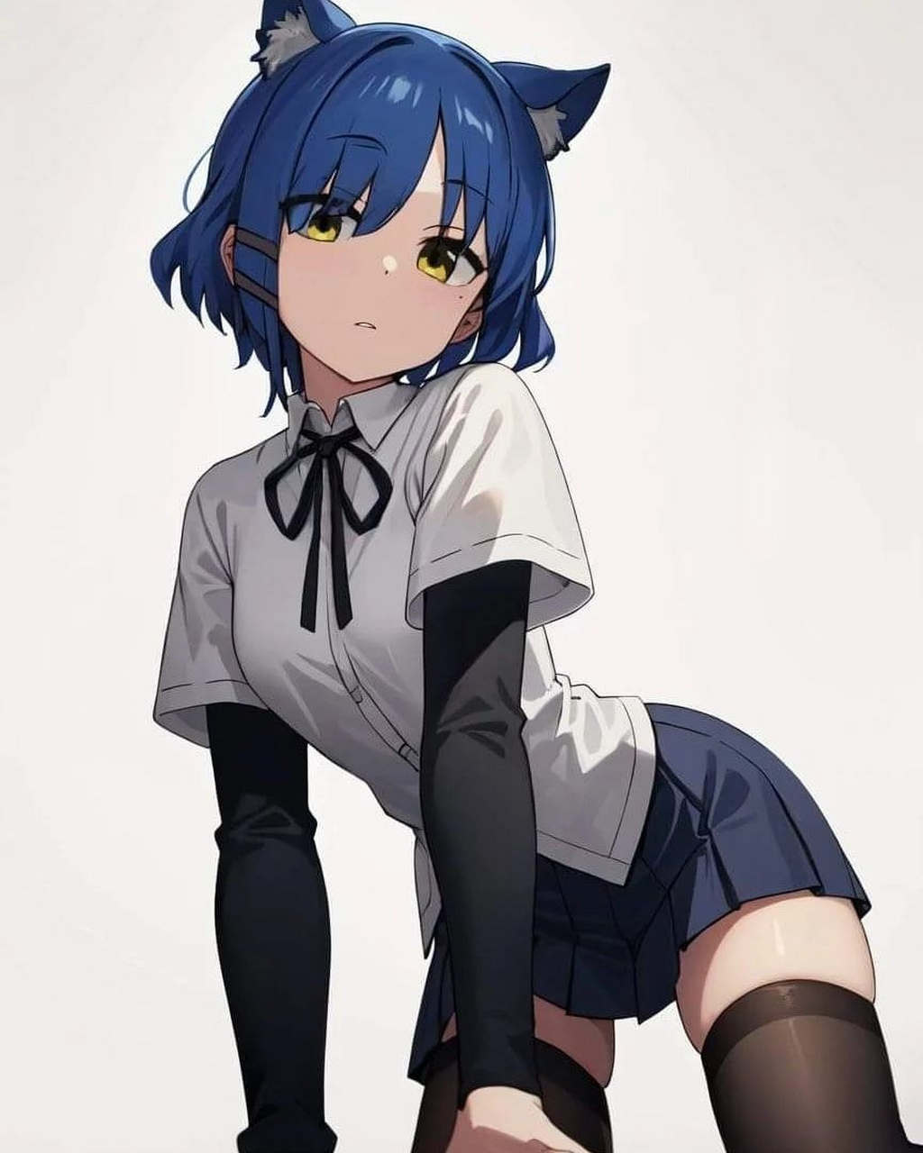 画师:bocchiposting,猫耳屑凉你爱了吗[偷笑](山田凉)#二次元美图# #