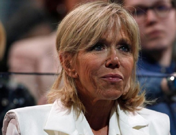 埃马纽埃尔马克龙的妻子,比他大25岁.她年轻时长什么样?