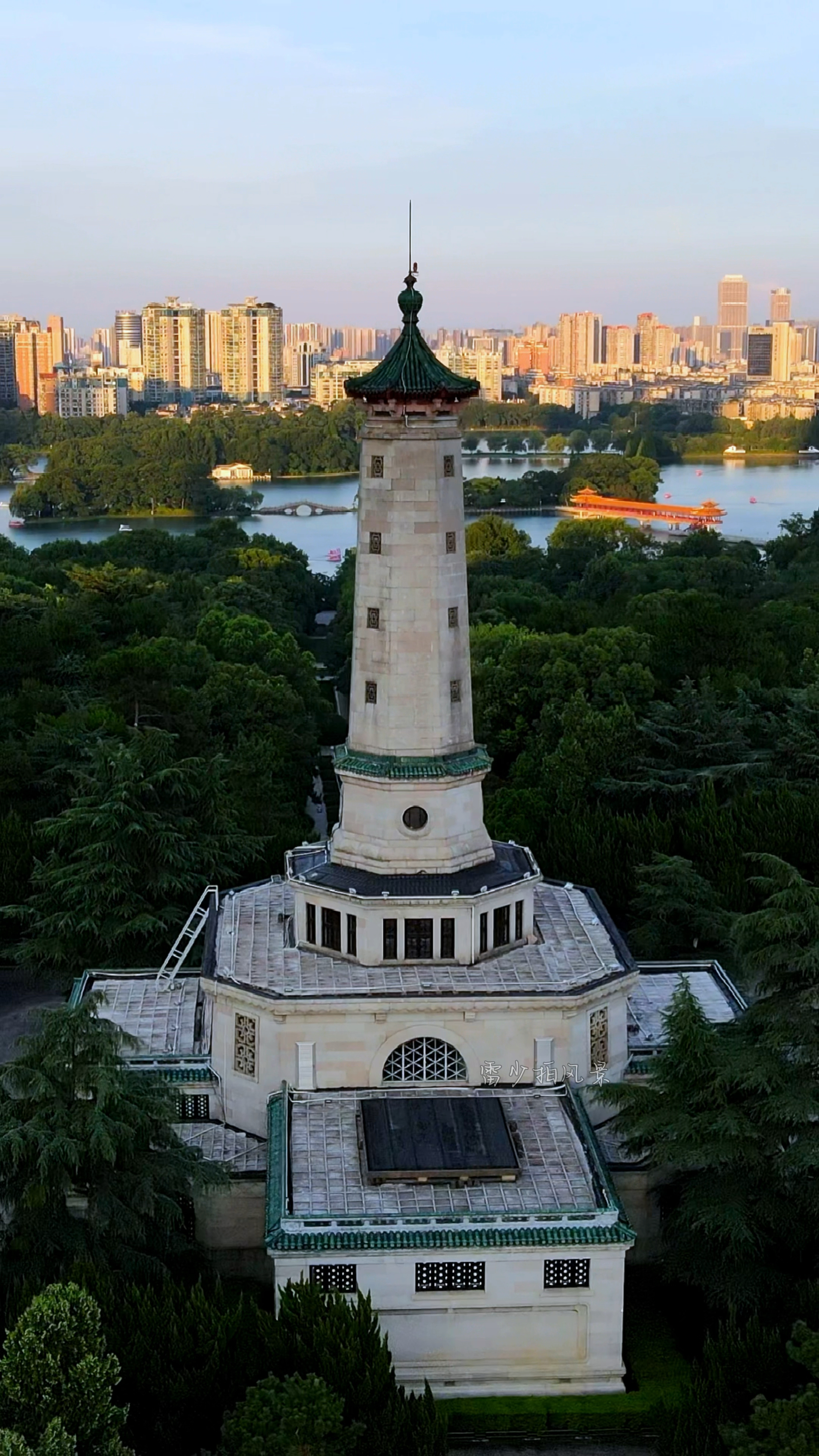 湖南烈士公园长沙市民周末休闲好去处