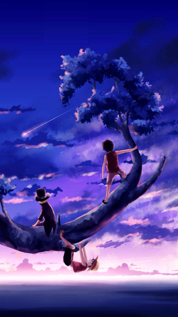 真怀念以前,只有我们三兄弟[饮酒醉][饮酒醉][饮酒醉]#海贼王# #经典