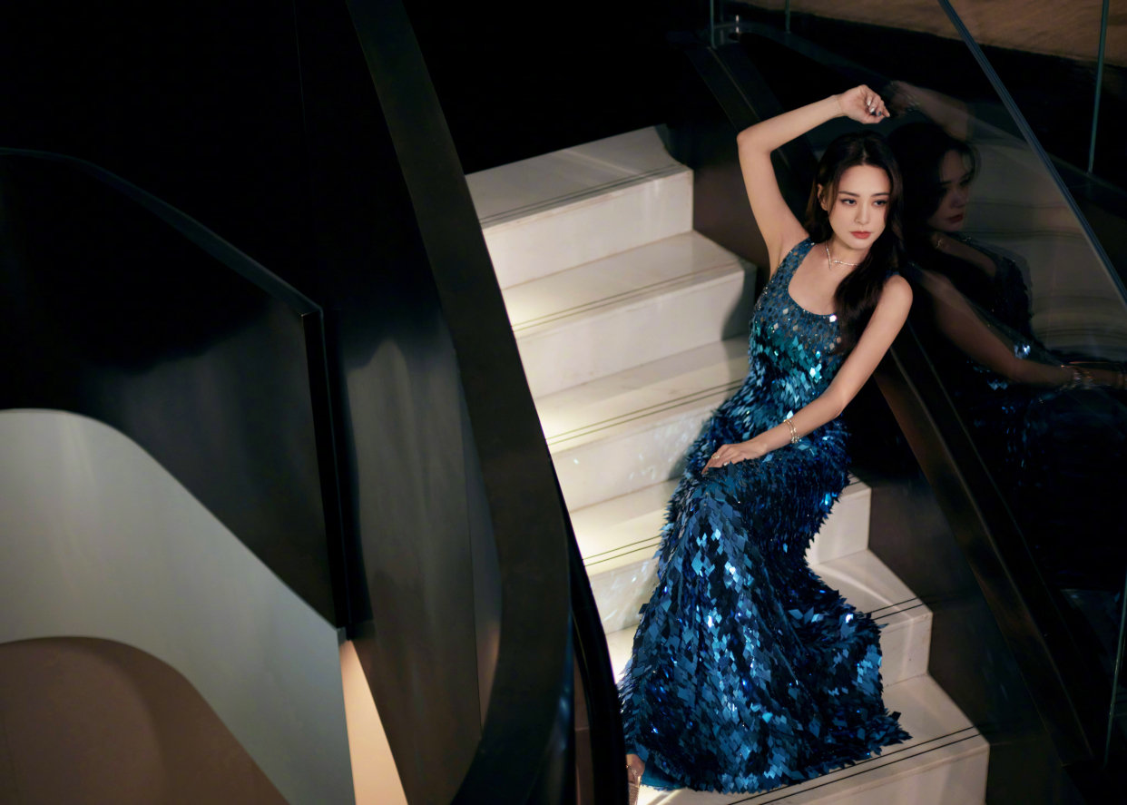 香港女星阿娇美人鱼造型!